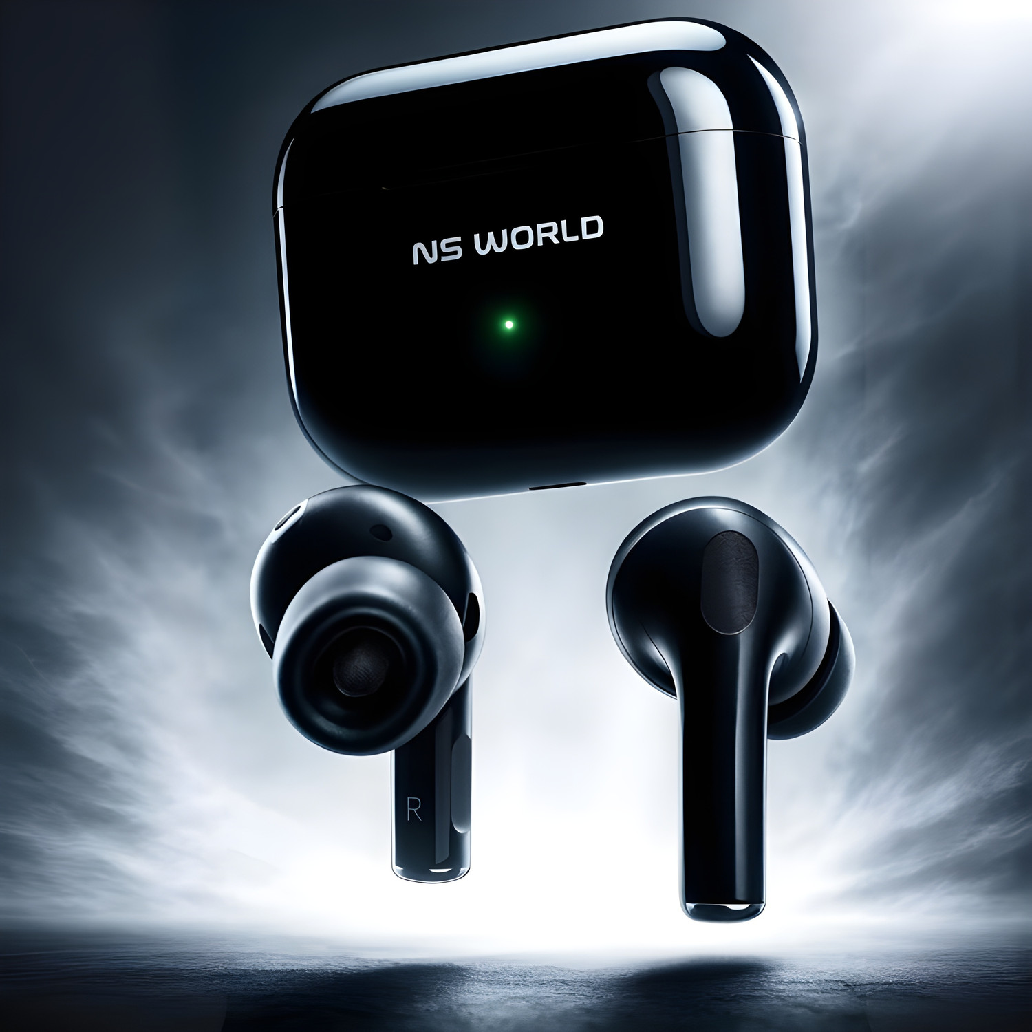 NS WORLD Thunderbuds X | Super Bass | Large Battery headphone | Touch Earbuds & Airbuds Bluetooth Headset