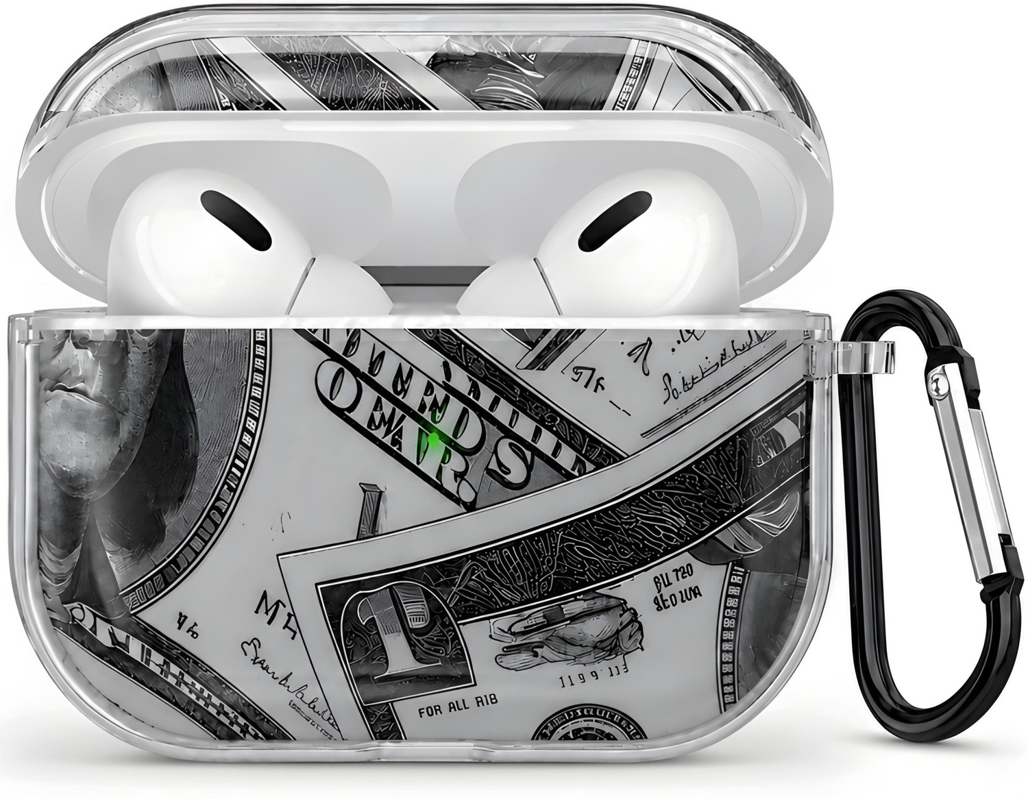 Pb enterprises Skin Dollar Bluetooth Earbuds with Modern Transparent Cover Design, Bluetooth Headset