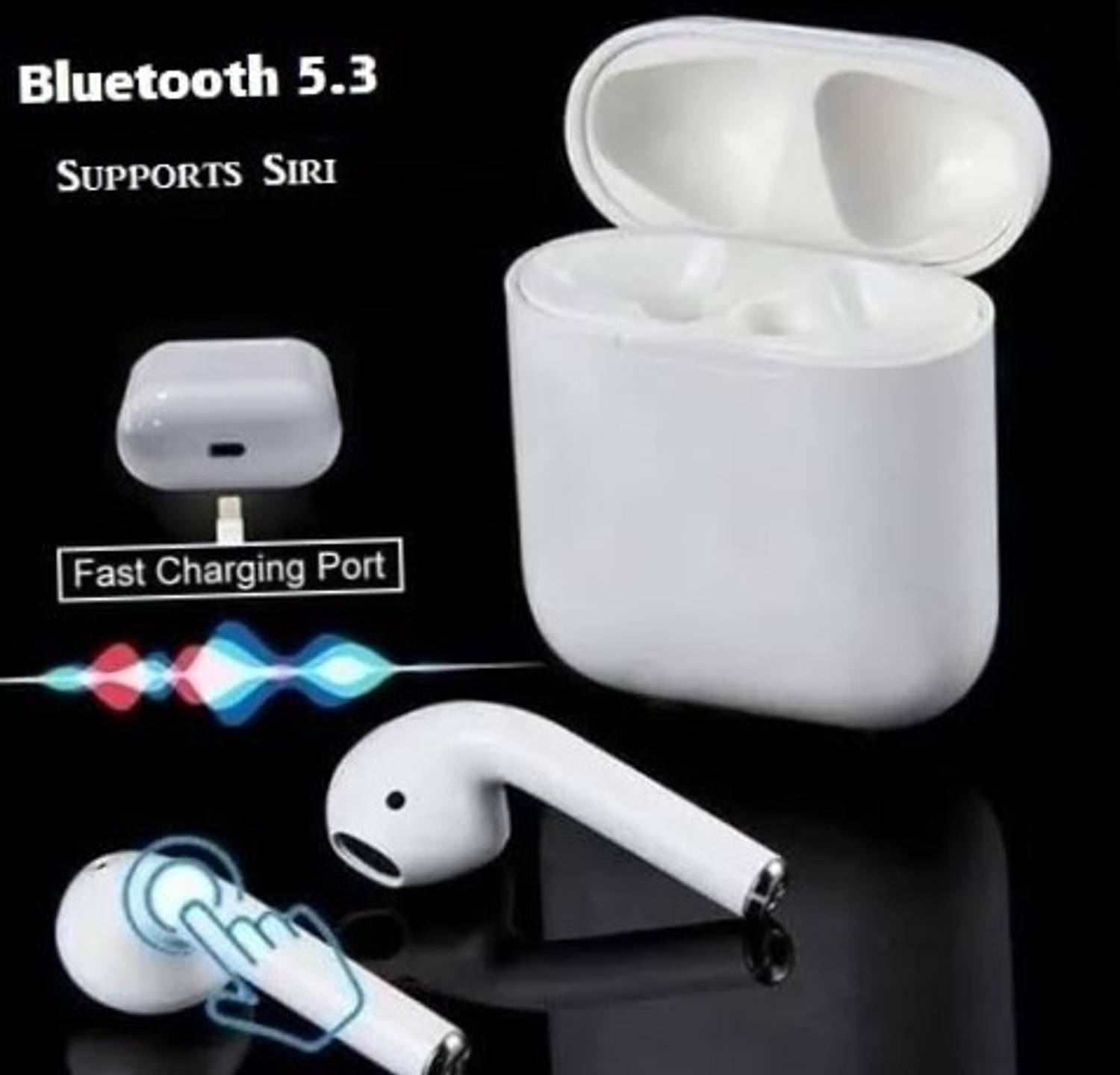 AJ HUB Wireless Portable Earbuds - Image 1