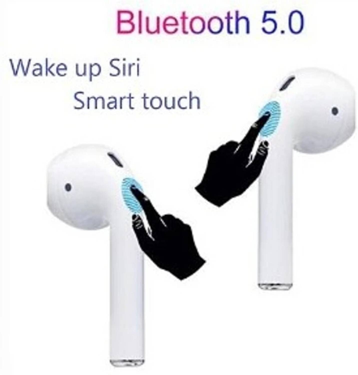 AJ HUB Magnetic TWS i12 Earbuds - Image 3
