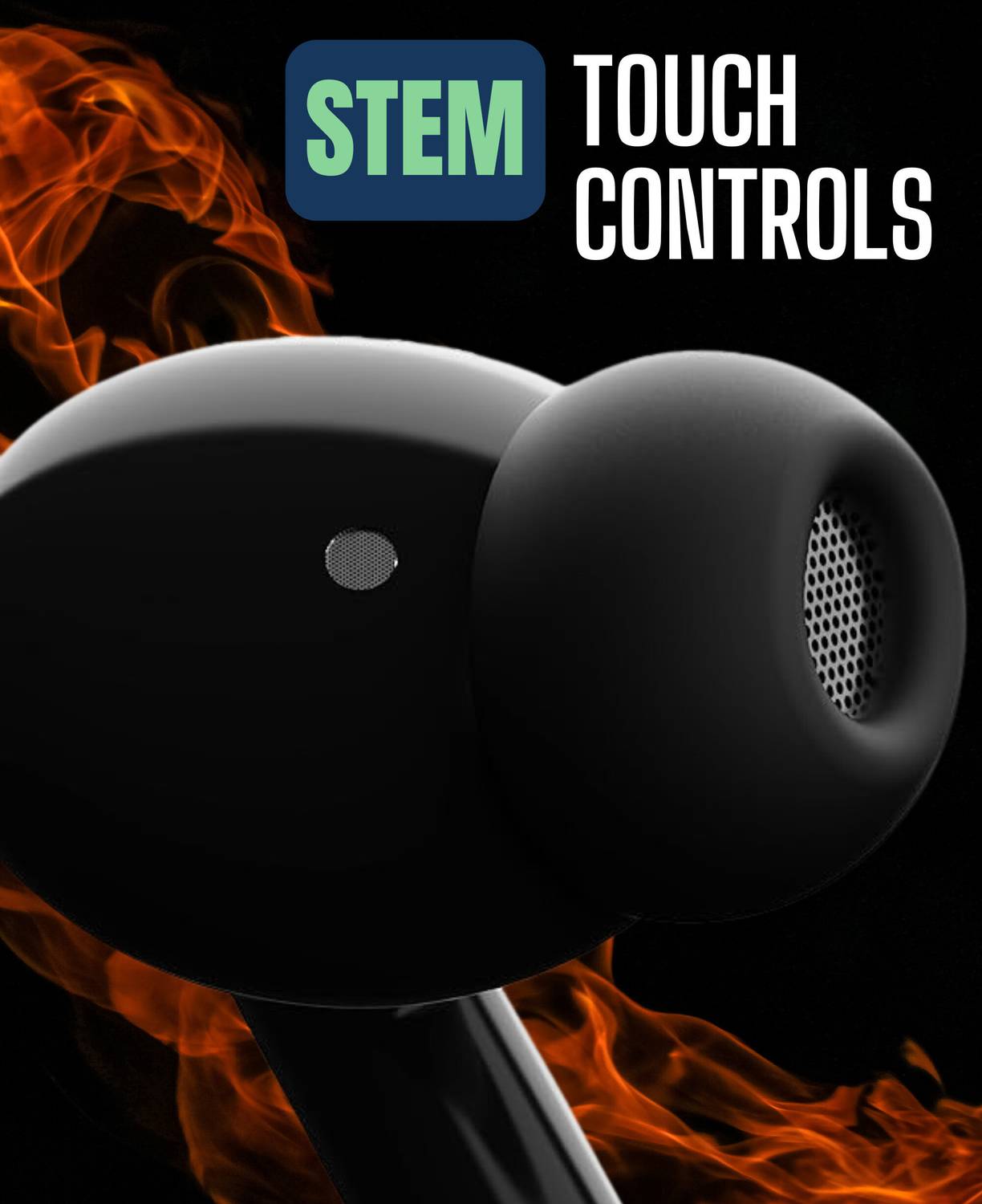 Shade Audio Zenpods V3 Pro TWS Airbuds | HD Earbuds | Dope Bass Headphone| Touch Bluetooth Headset - Image 4