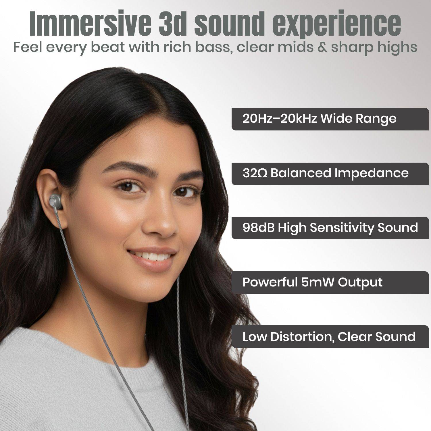 ONE 7 Type-C Wired Earphones - Image 4