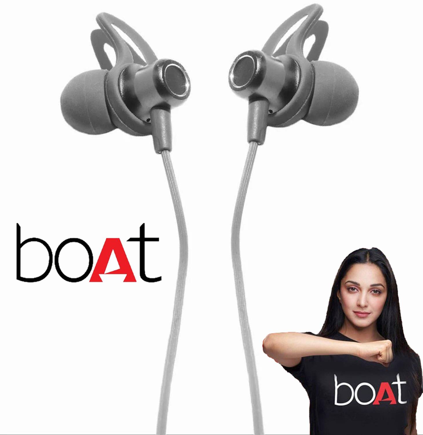 Boat BT Apollo Bluetooth 5.2 Wireless Earphones Black - Image 3