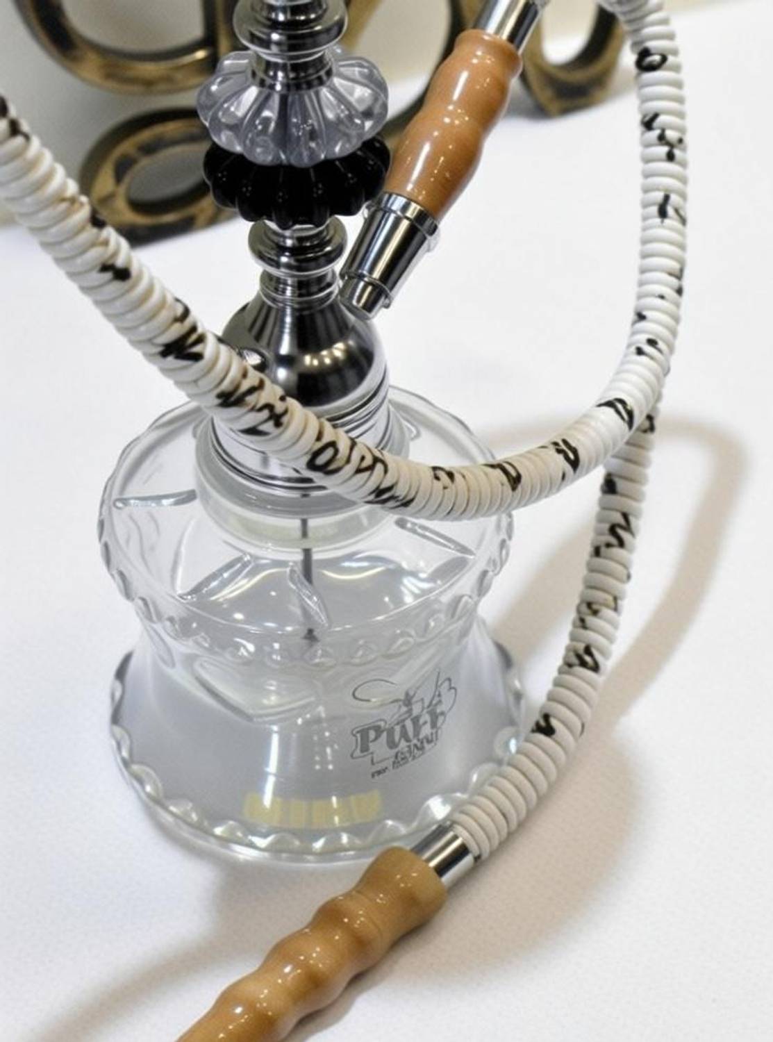 Puff King 14 inch Glass Hookah - Image 2