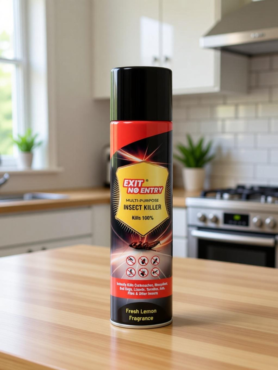 Exit No Entry Multi Insects Killer Spray | Insect Repellents | Eco-Friendly | Pet Safe