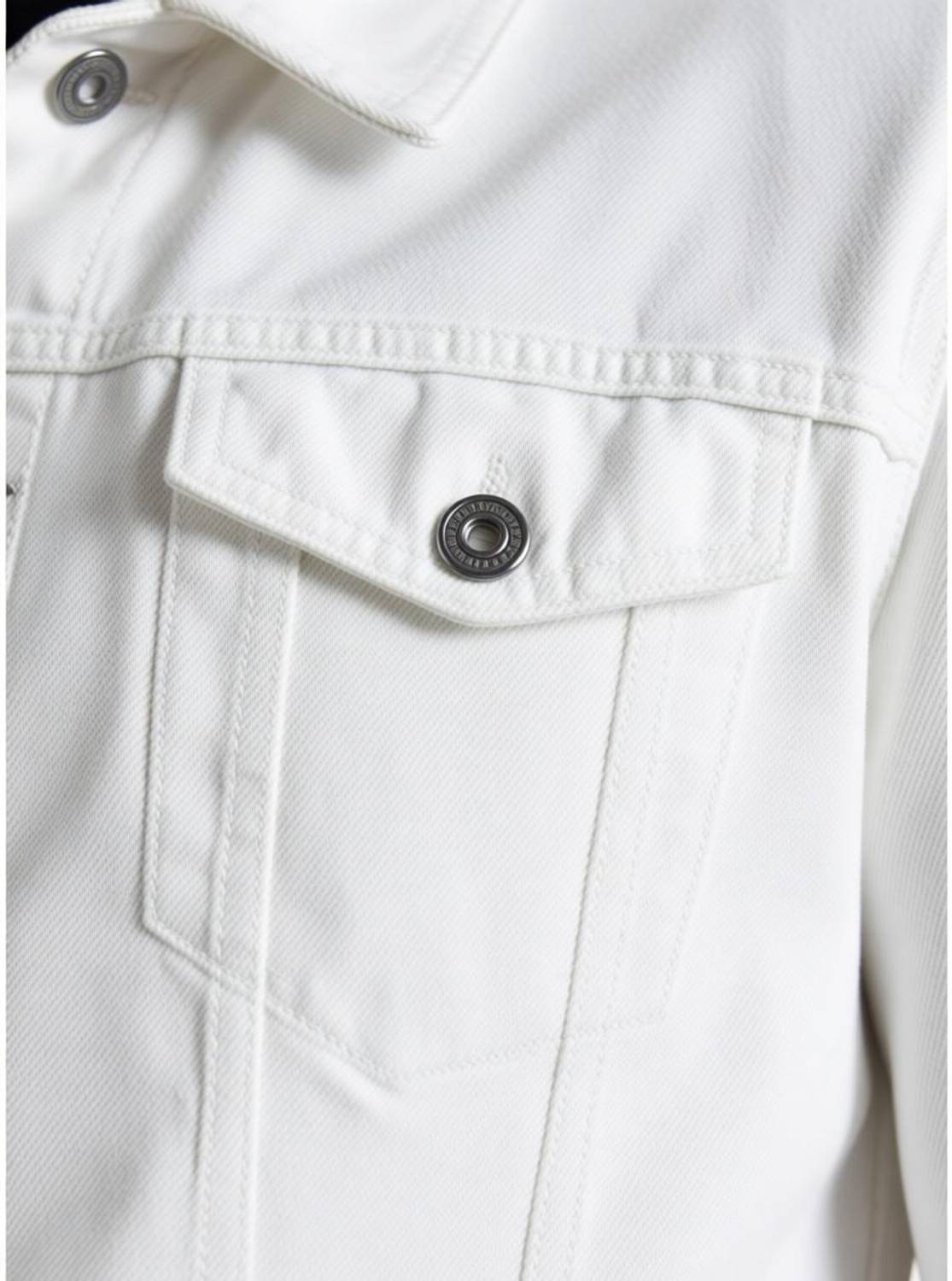 Emmy Word Men Denim Jacket Blue - Image 3