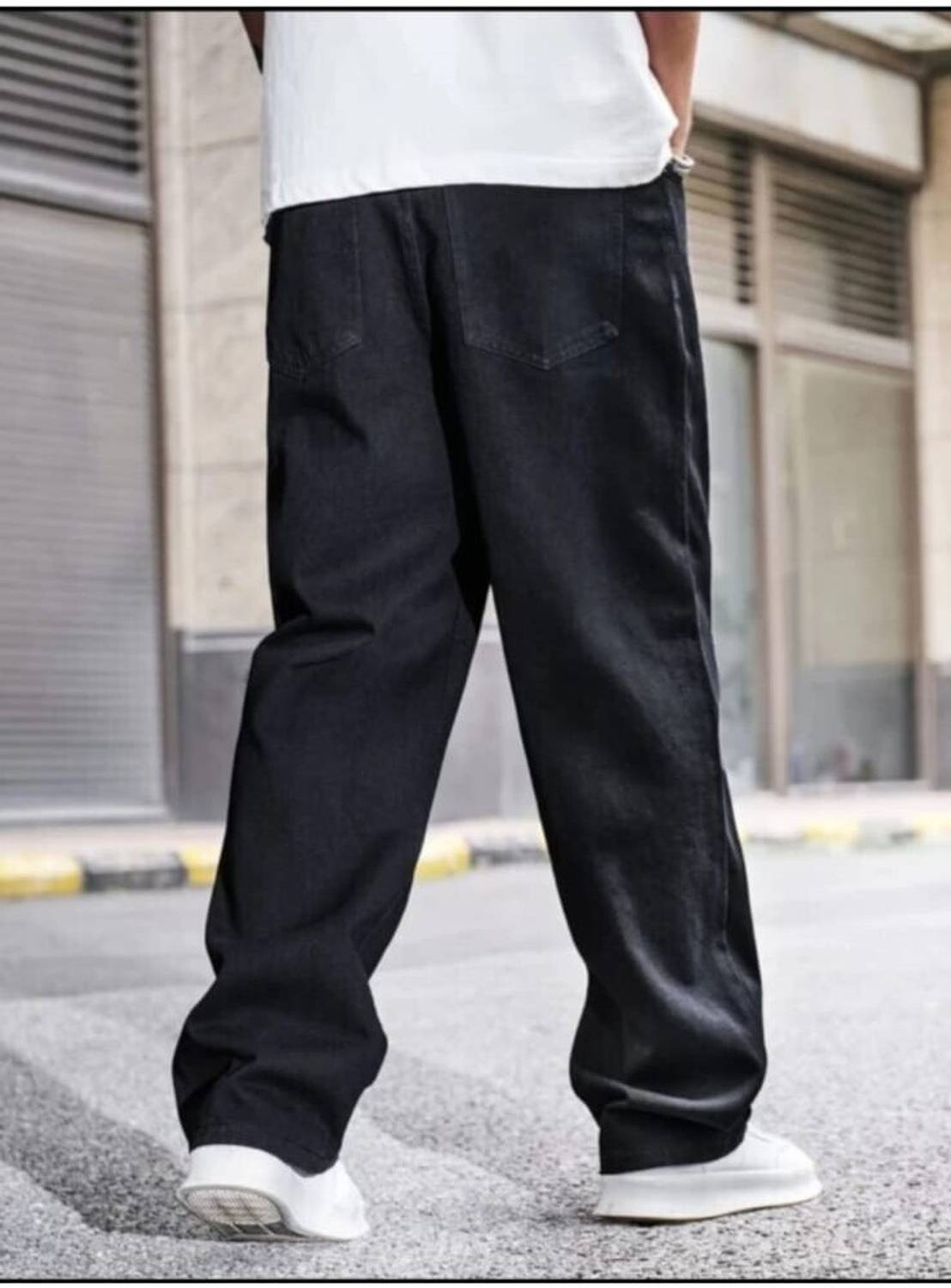 TOUGHFIT Slim Men Black Jeans - Image 5