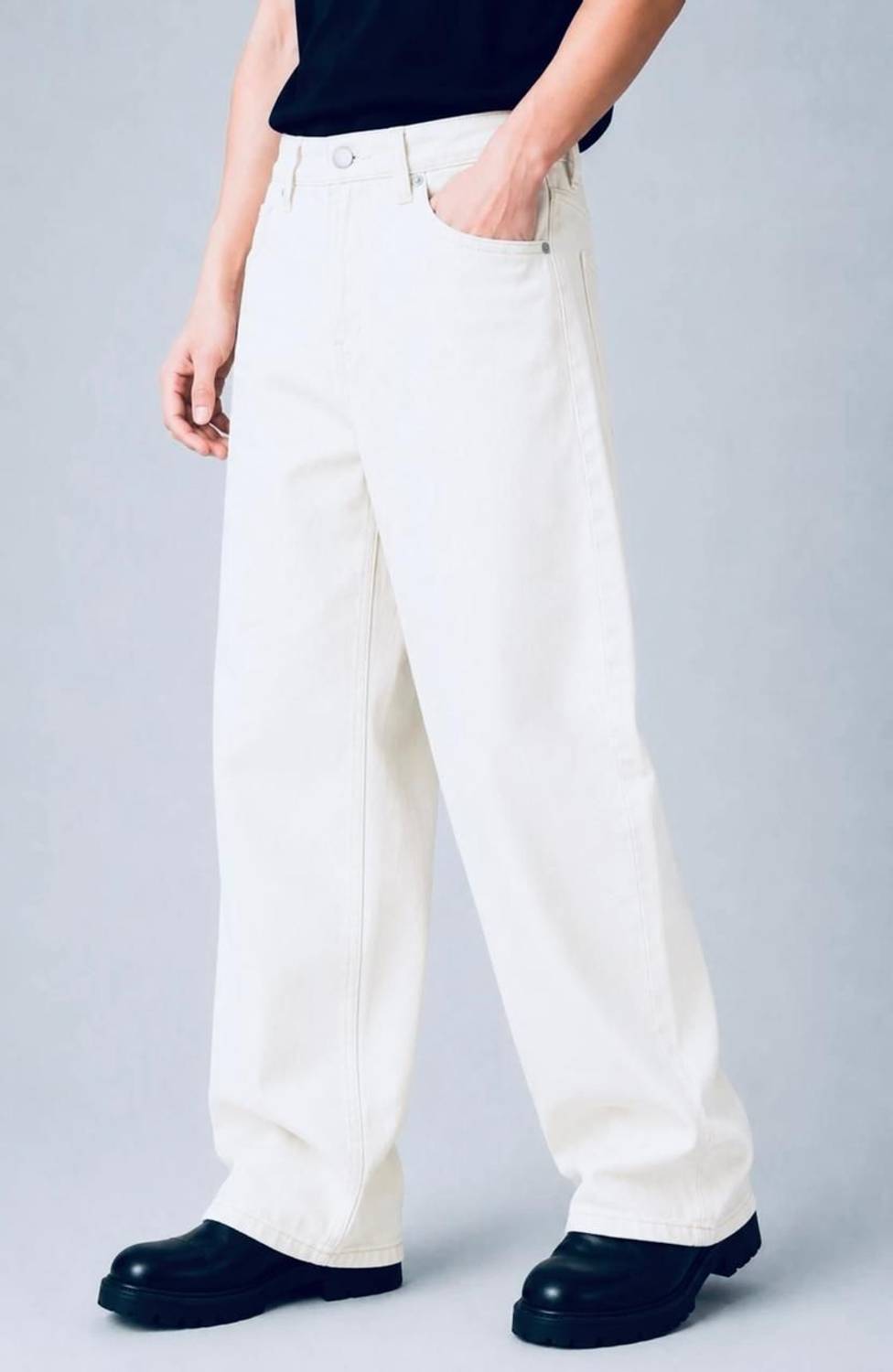 FLAYING Men White Jeans - Image 4