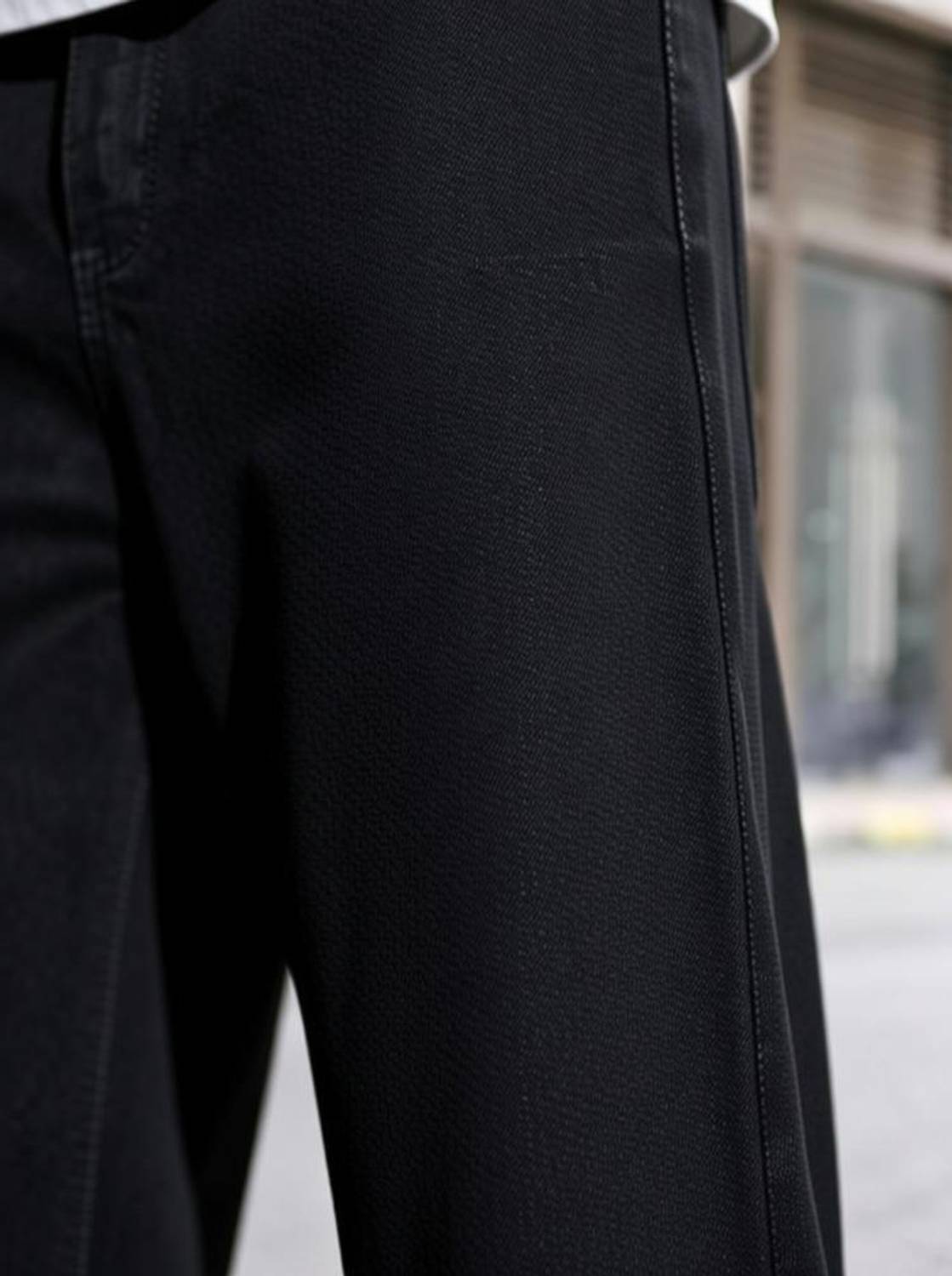 TOUGHFIT Slim Men Black Jeans - Image 3
