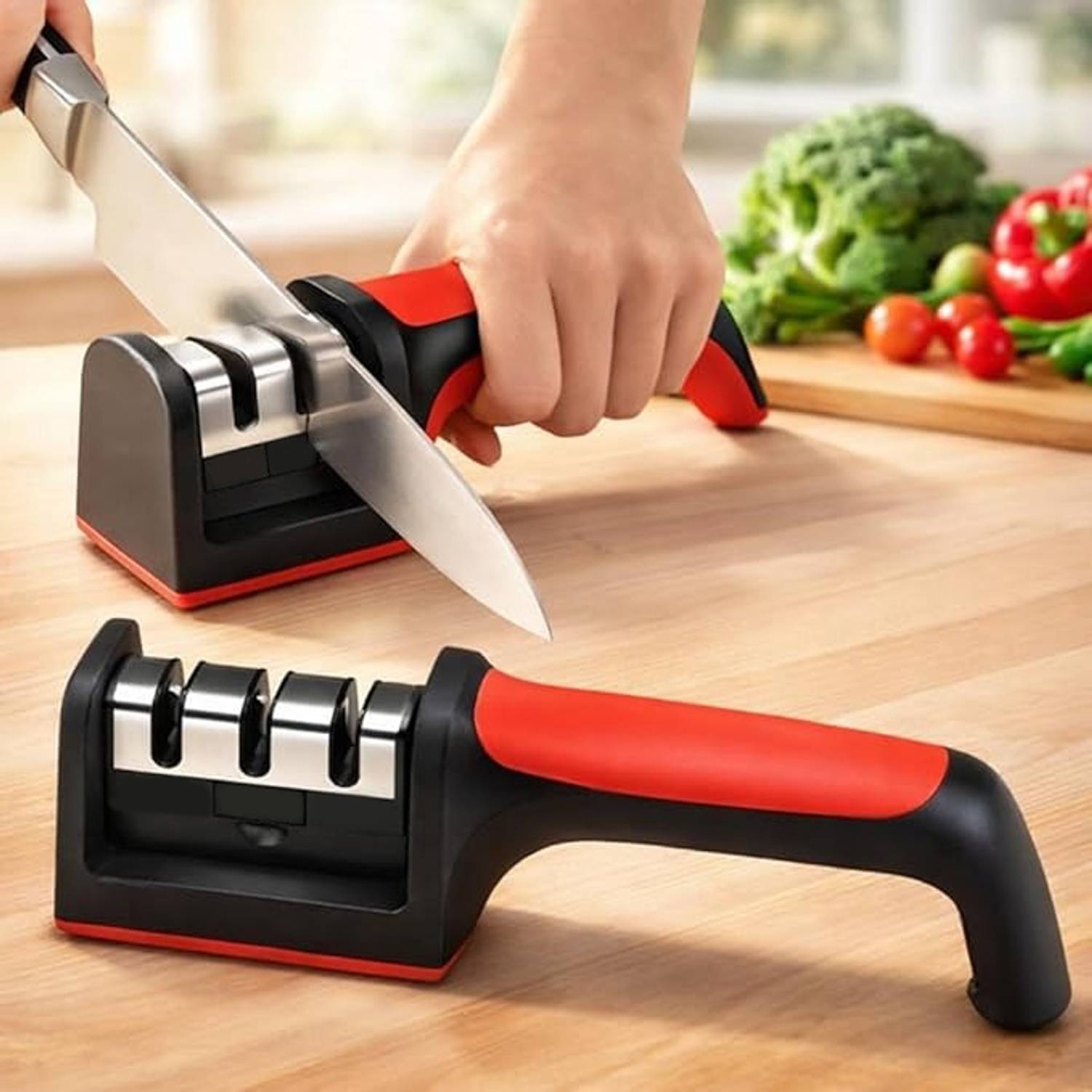 DeoDap Kitchen Knife Sharpener - Sharpening Tool for Knife and Scissors (Pack of 2) Knife Sharpening Steel Price in India - Buy DeoDap Kitchen Knife Sharpener - Sharpening Tool for Knife and Scissors (Pack of 2) Knife Sharpening Steel online at Shopsy.in