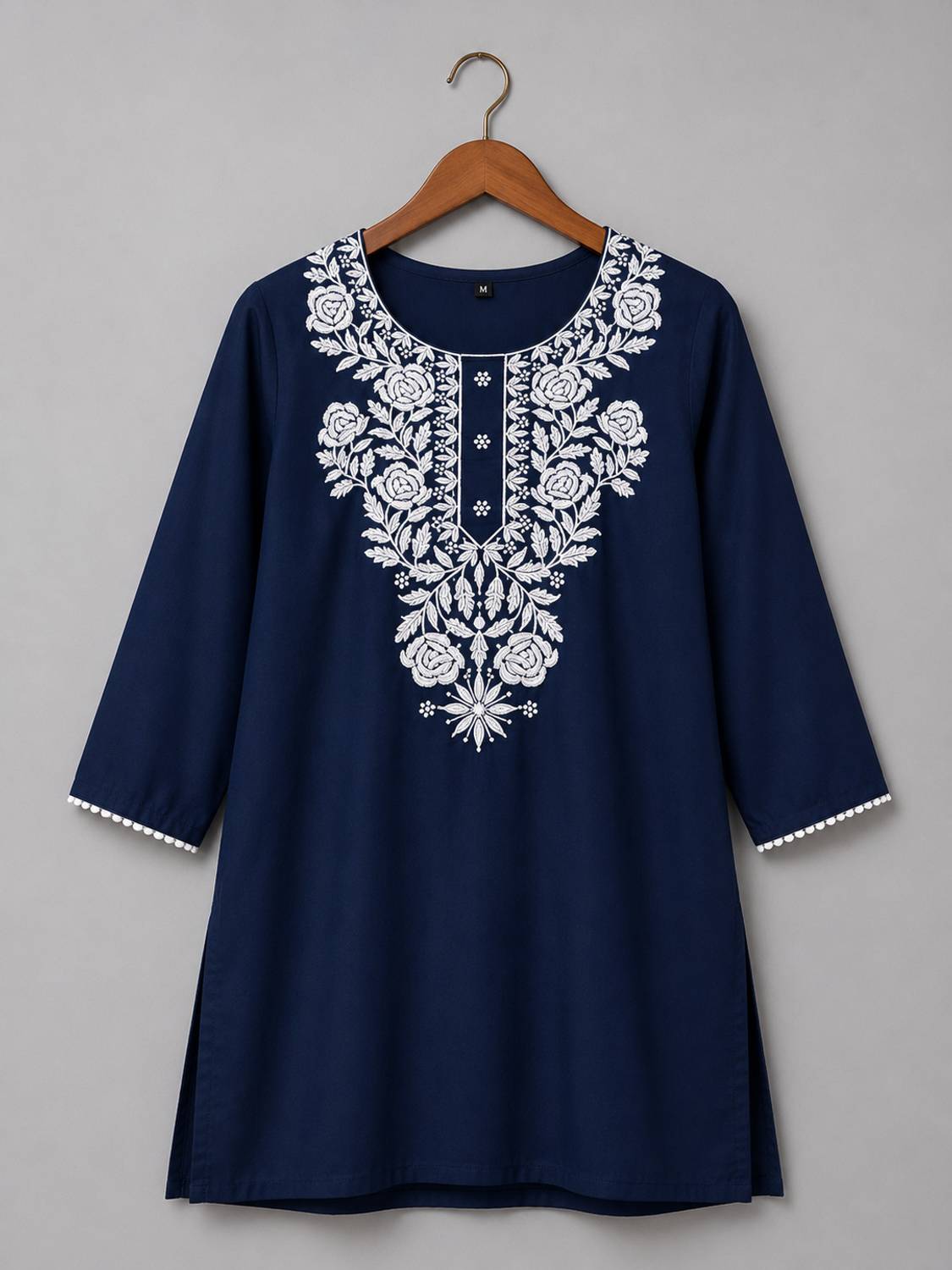 KURTI ROOM Women Embroidered Kurta