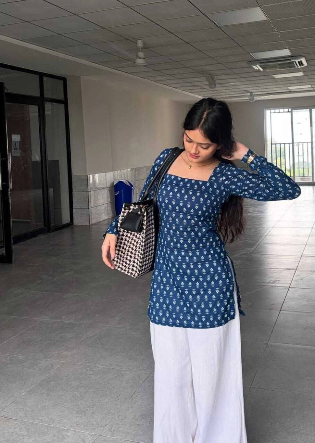 MODAMIA Women Floral Print Kurta