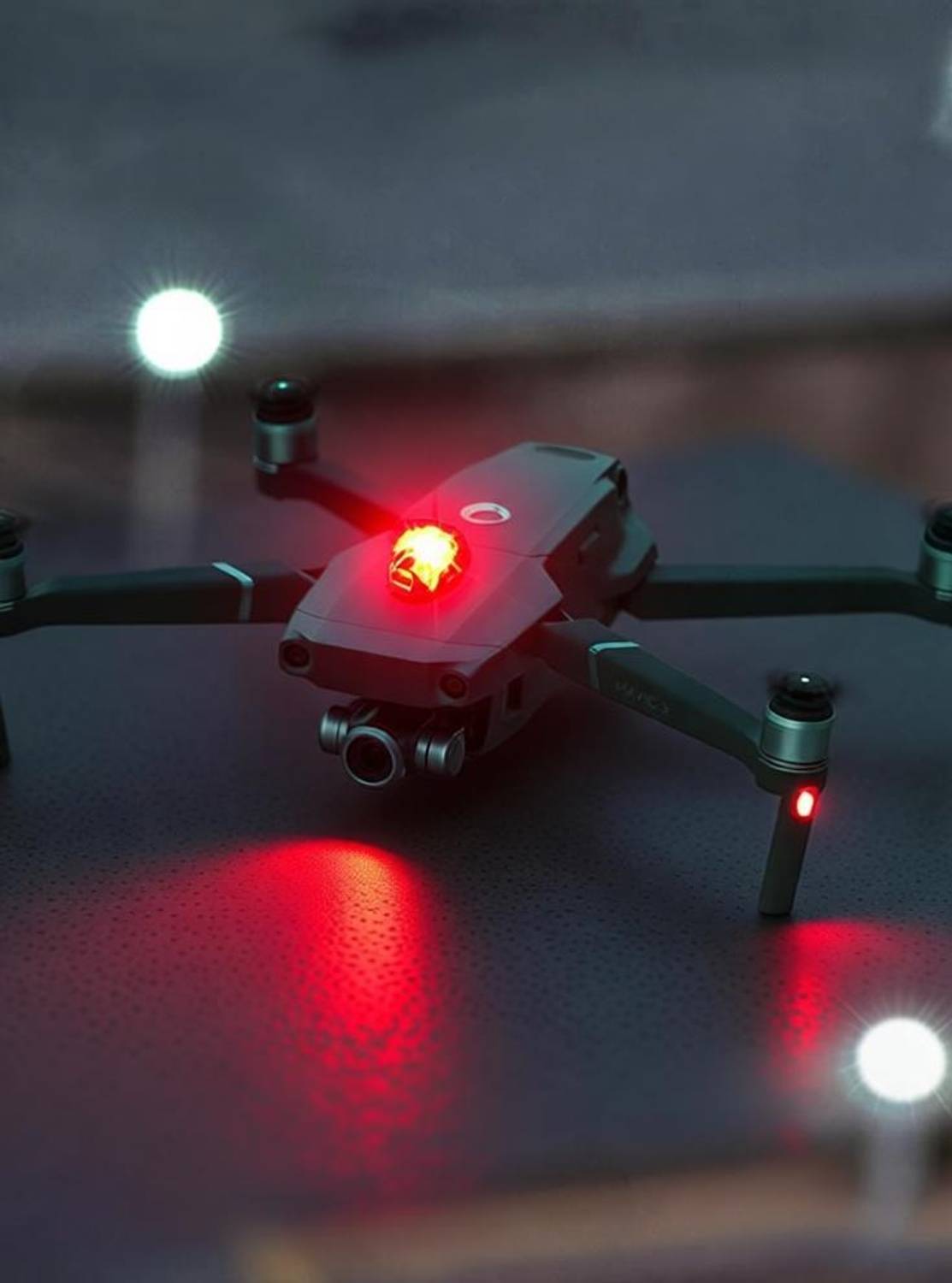 4UONLY 7 LED Lights for Motorcycles, Bike Drone Flashing (Pack of 3) - Image 2