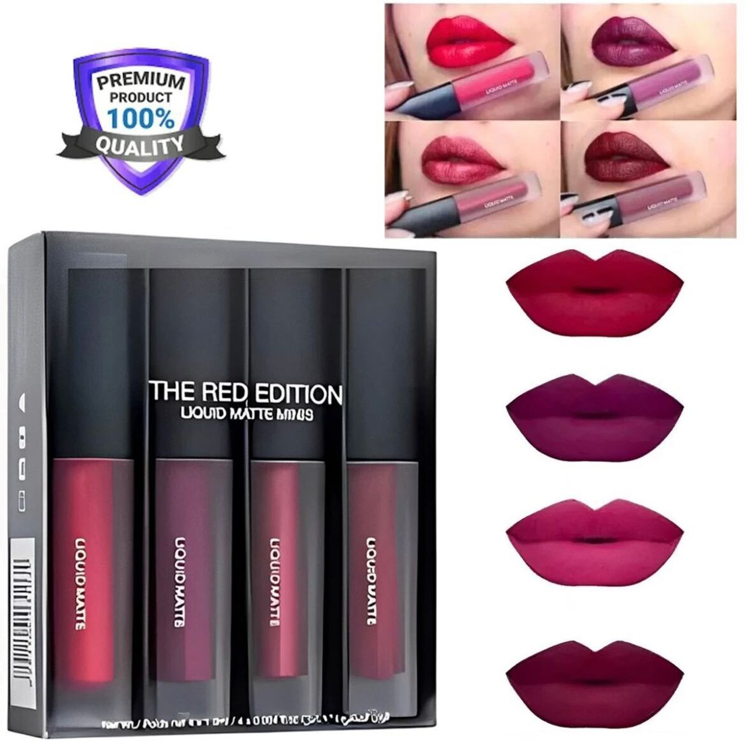 Rastic Non Transfer Waterproof Long last Sensational Liquid Matte Mini Lipsticks