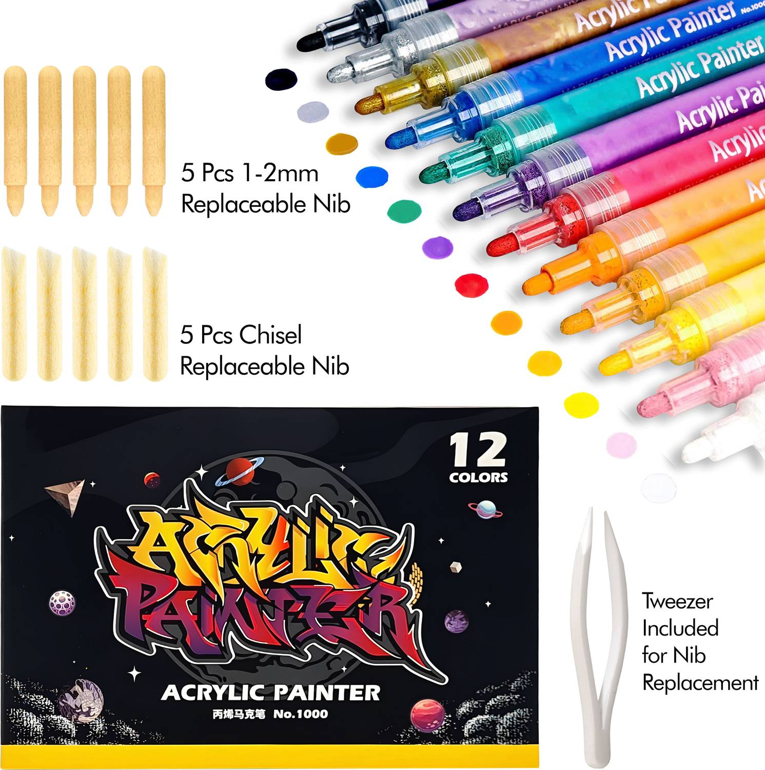 paint marker pen acrylic color pen