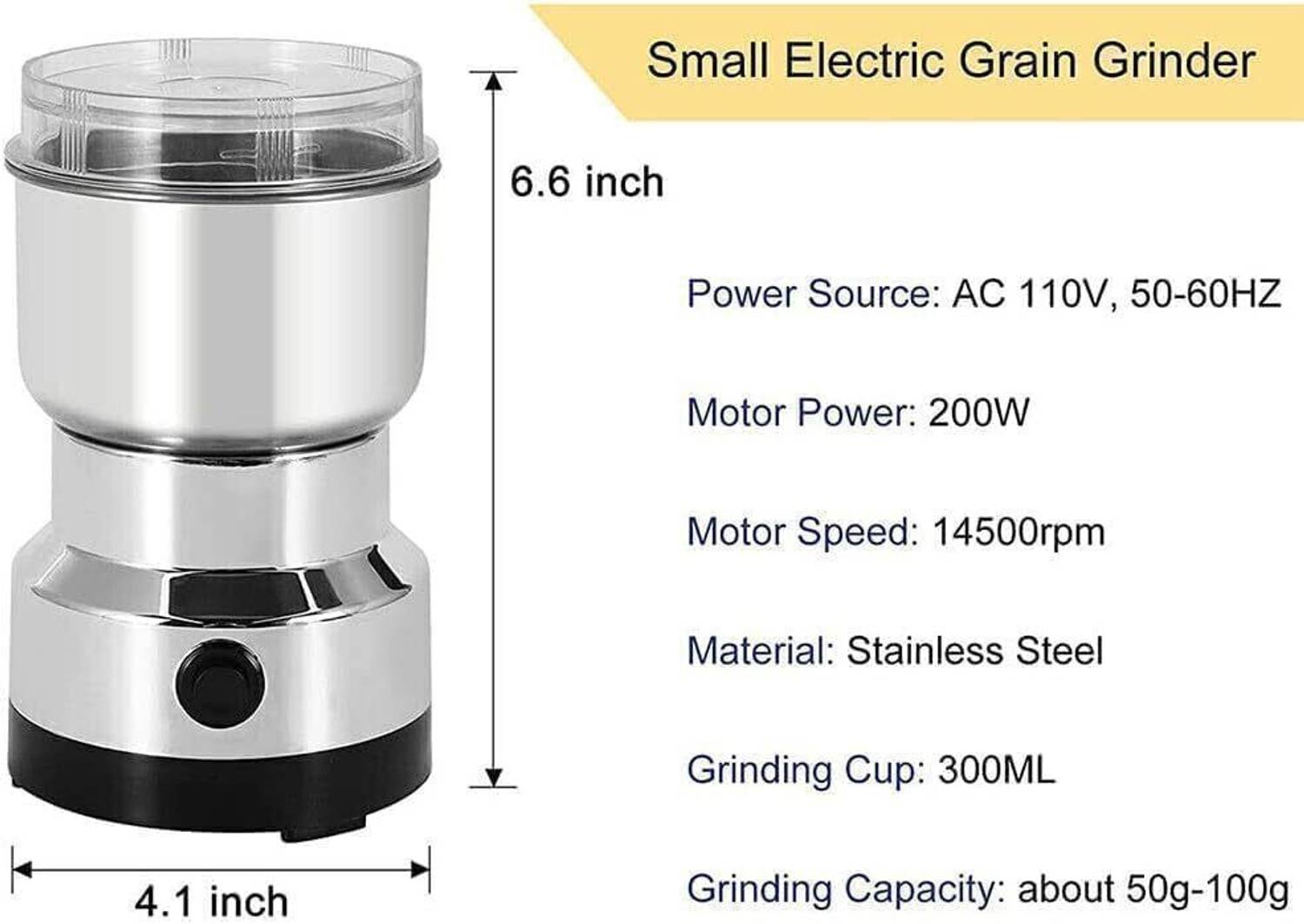 YAMA IMPEX NM-8300 150 Mixer Grinder (1 Jar, Silver) - Image 5