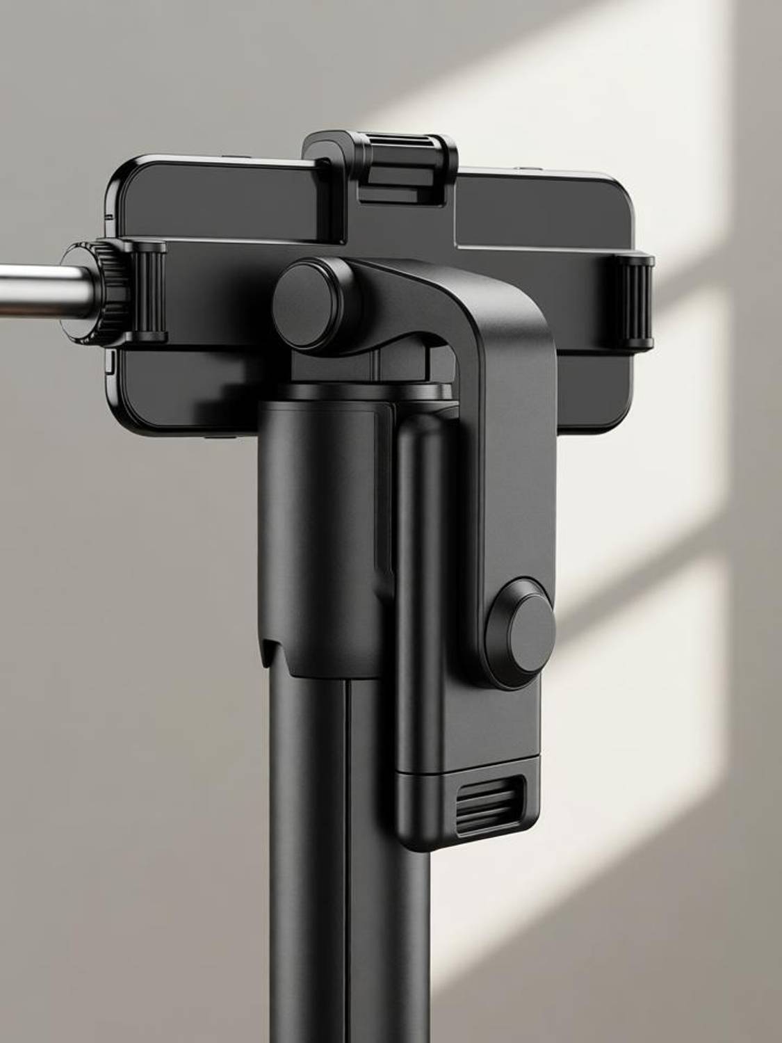ampegroup 3-in-1 Selfie Stick with Bluetooth Remote and Tripod - Image 1