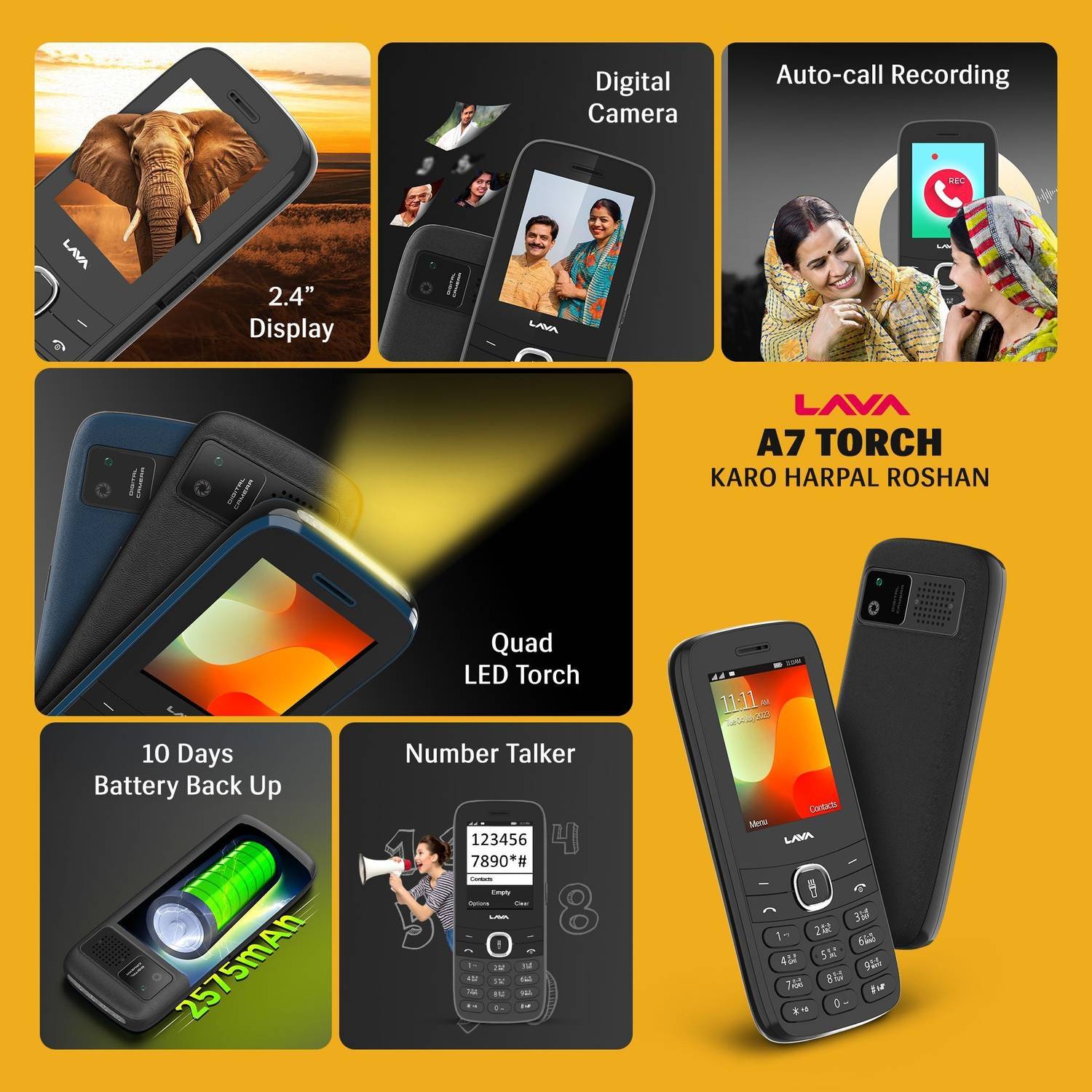 LAVA A7 Torch+ - Image 5