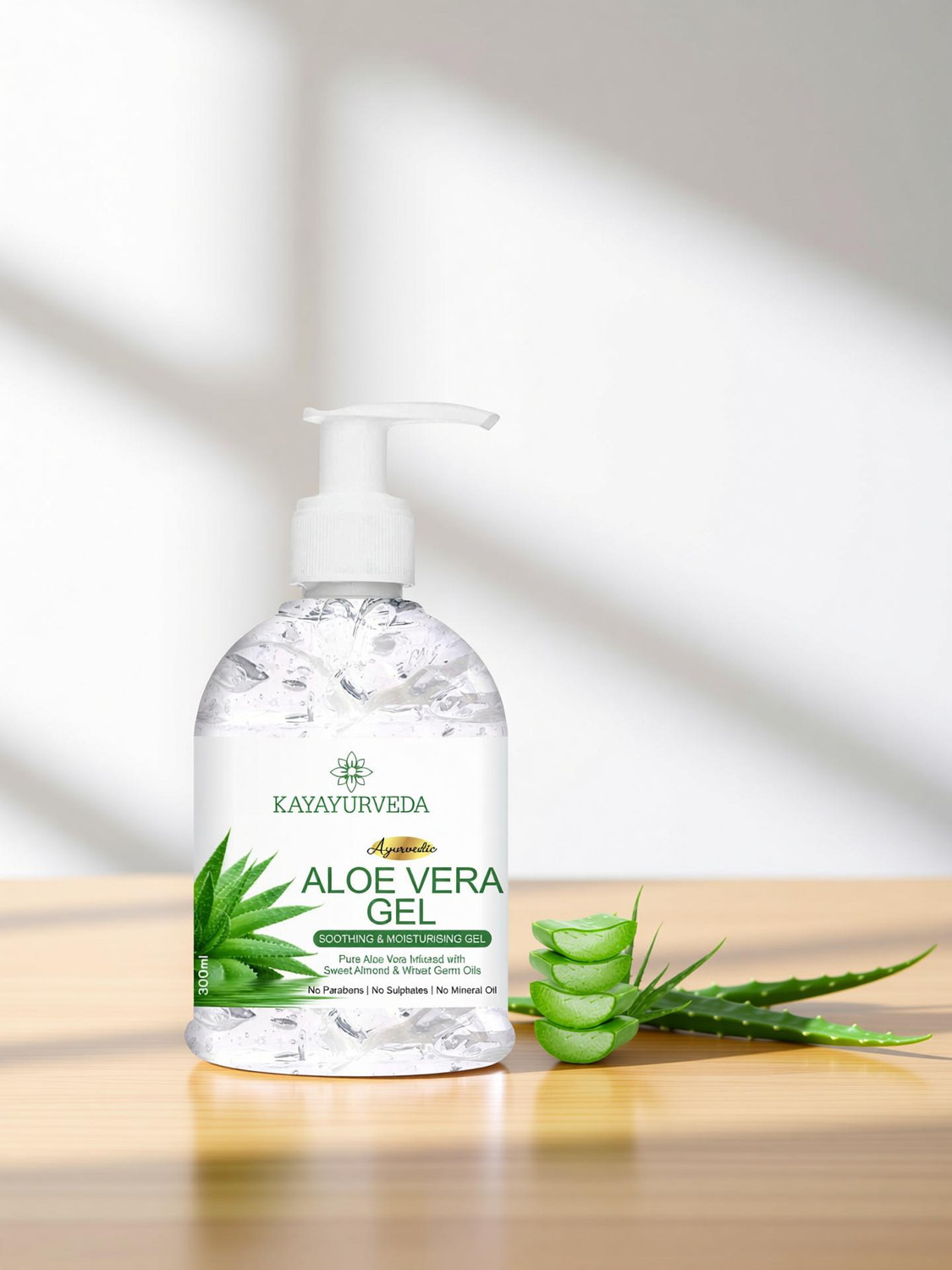 MegaValue 100% Pure Aloe Vera Gel for Beautiful Face, Skin & Hair