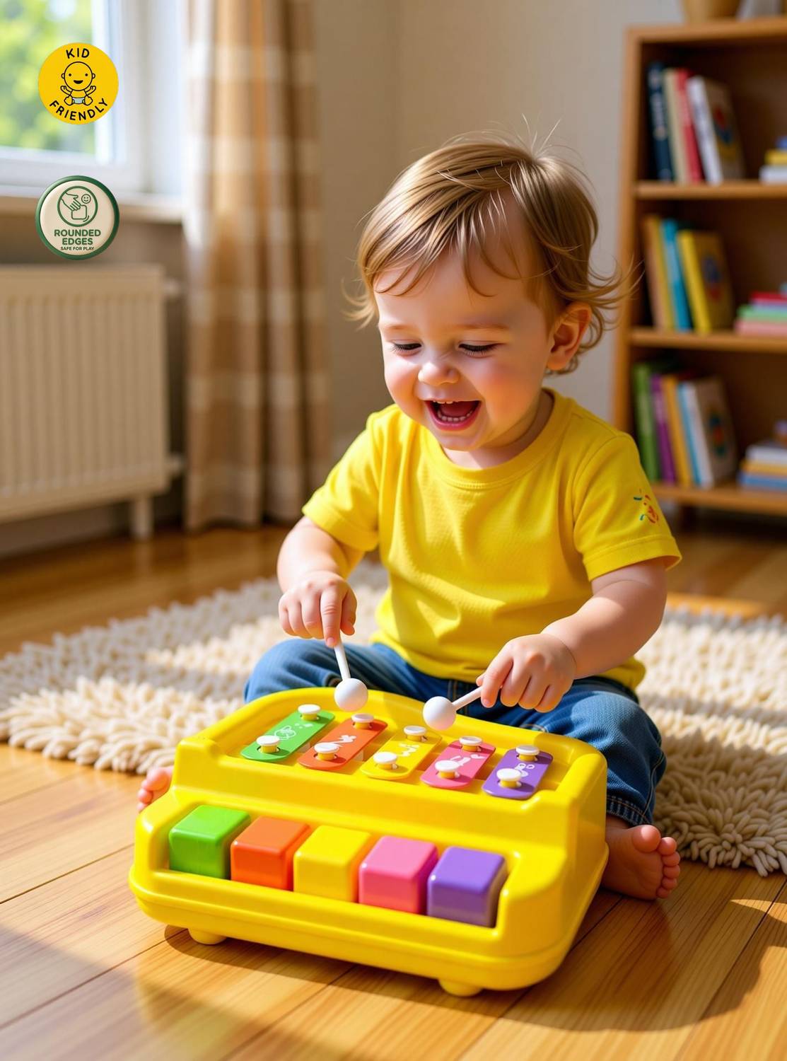 SMARTKIDS 2-in-1 Piano & Xylophone - Image 1