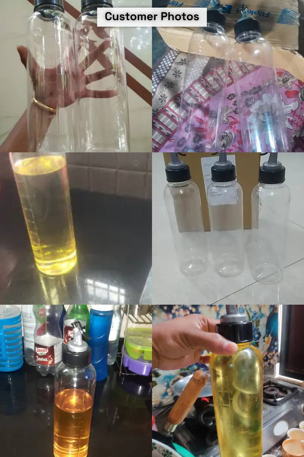 MegaValue 1000 ml Cooking Oil Dispenser 1 L - Image 3