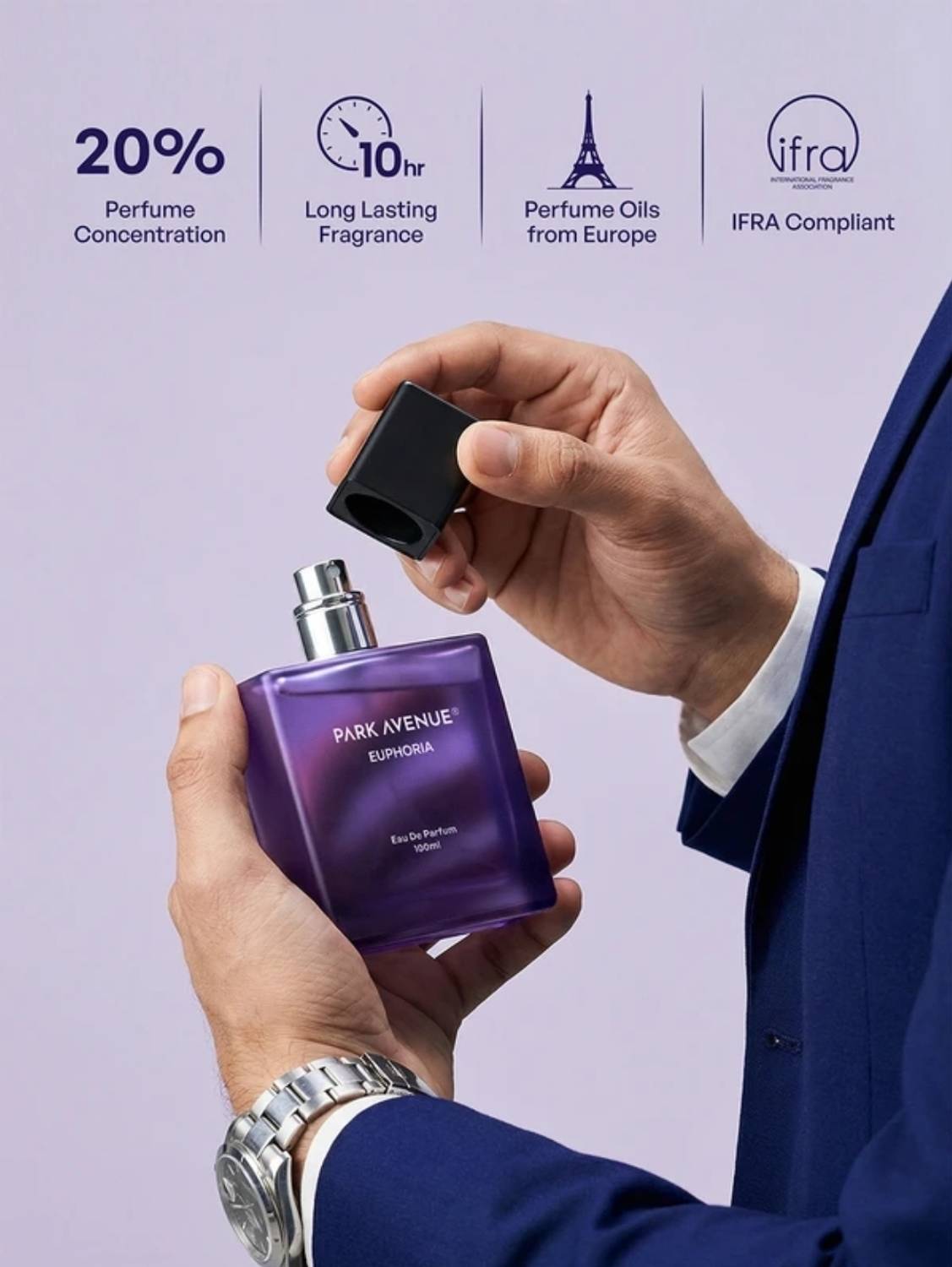 Park Avenue Euphoria Perfume 100 ml - Image 3