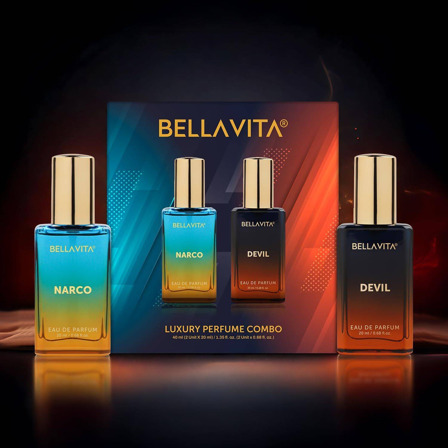 BELLAVITA NARCO & DEVIL Perfume Combo Pack of 2 · 20 ml (40 ml total) - Image 4