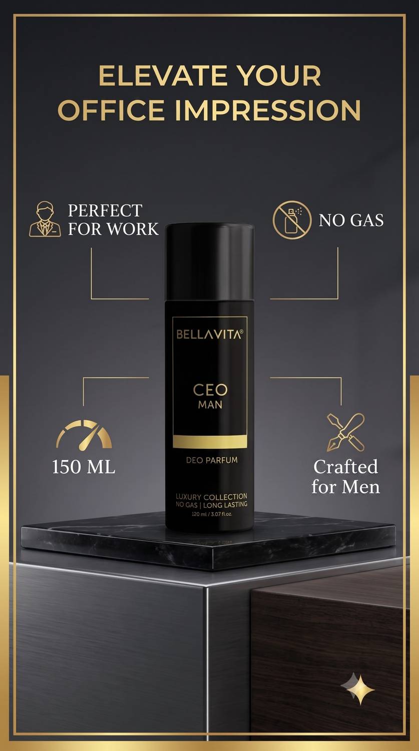 BELLAVITA CEO MAN Premium Body Perfume 150 ml - Image 1