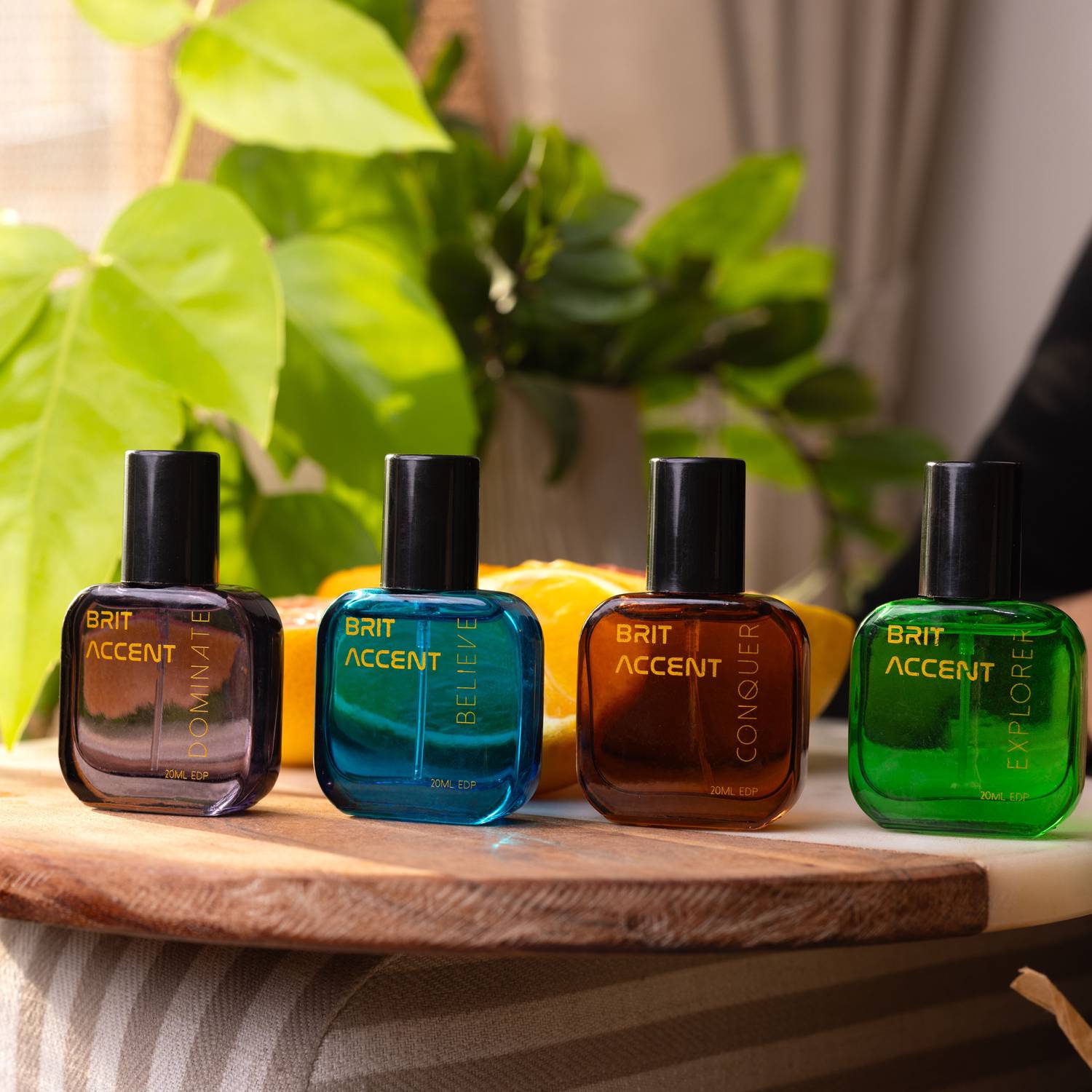 BRIT ACCENT Men's Luxury Parfum Gift Pack of 4 · 20 ml (80 ml total) - Image 5