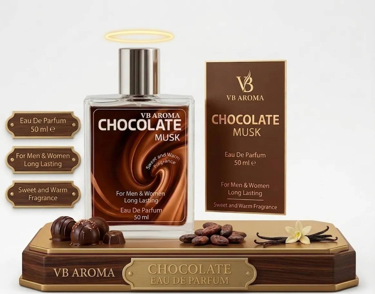 vb aroma Chocolate Eau De Parfum 50 ml - Image 1