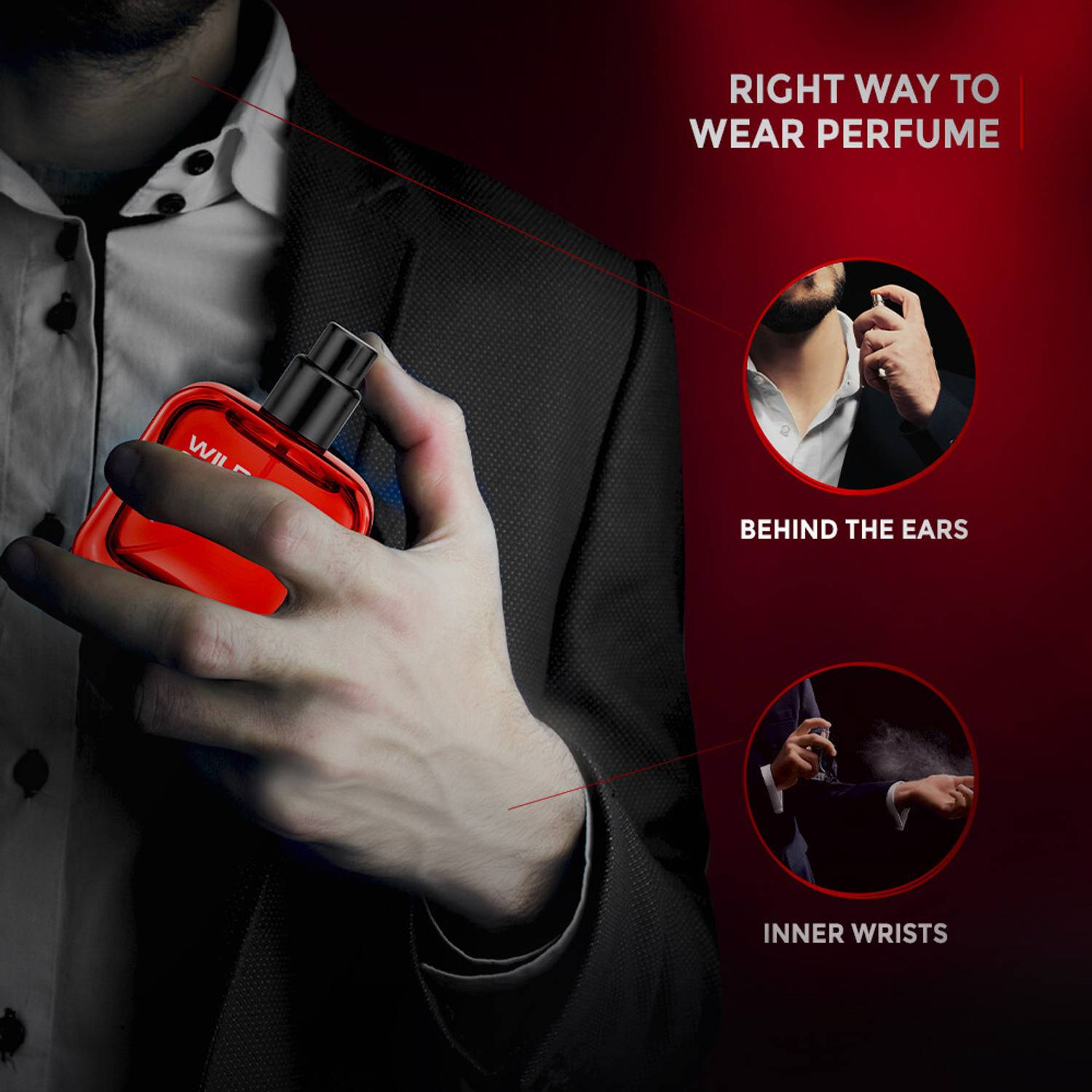 Wild Stone Red Perfume for Men 30 ml - Image 3