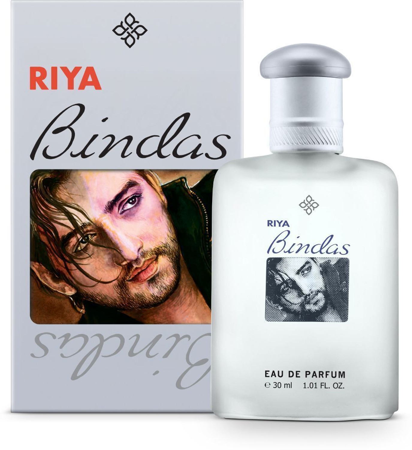 Riya Bindas Grey Perfume for Boys | Long lasting Fragrance Eau de Parfum - 30 ml