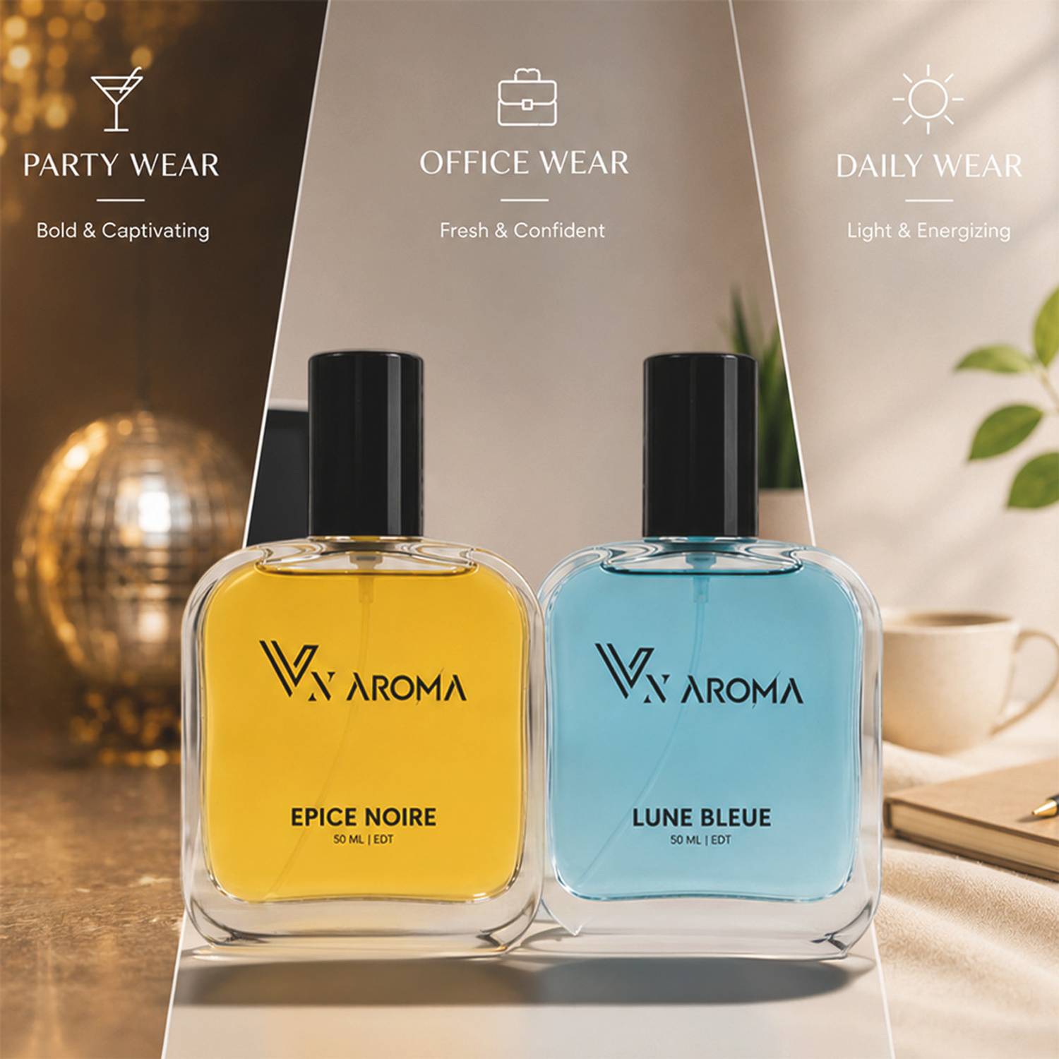 VN AROMA Combo Pack of 4 Eau de Pack of 4 · 200 ml (800 ml total) - Image 4