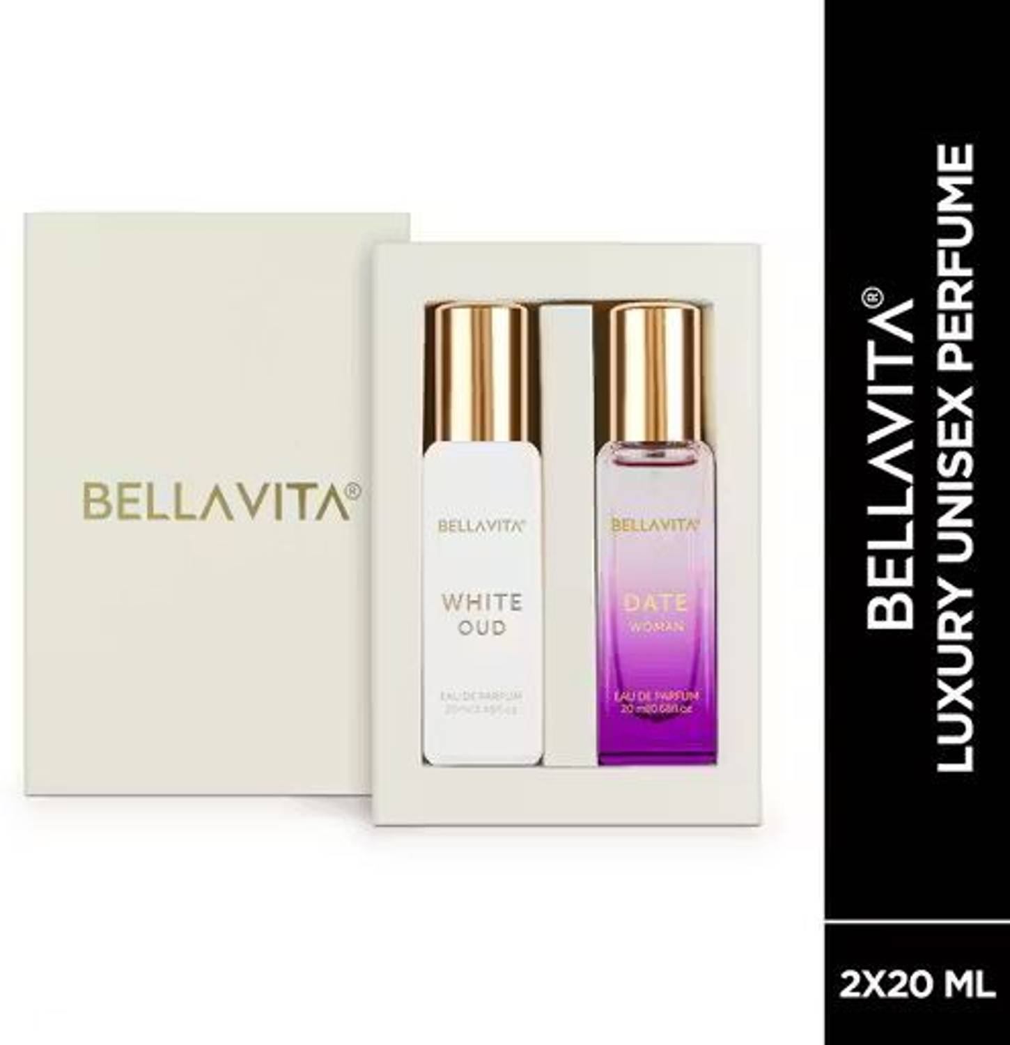 BELLAVITA Luxury DATE Woman +White OUD 40ml - Image 1