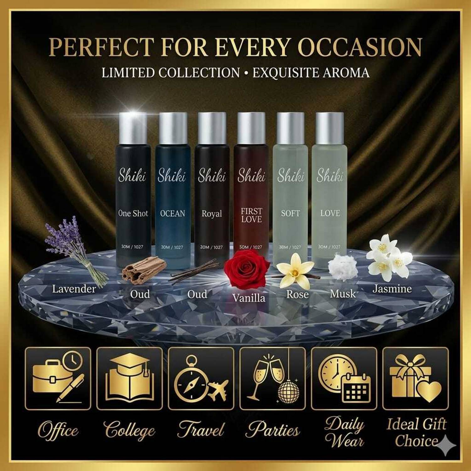 SHIKI Pure Luxe Smooth Blend Perfume 60 ml - Image 4