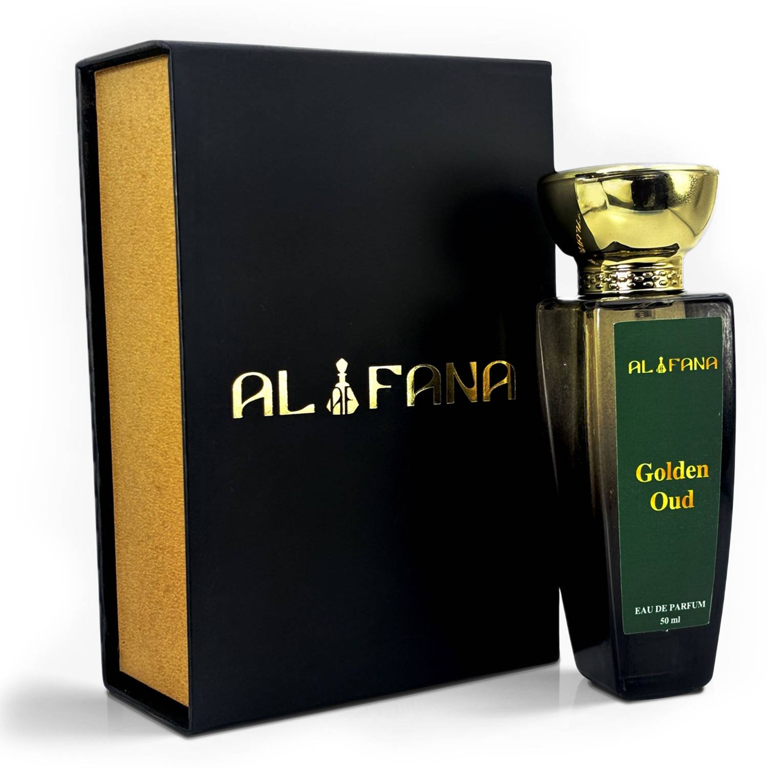 AL FANA Golden Oud Luxury Perfume 50 ml - Image 1