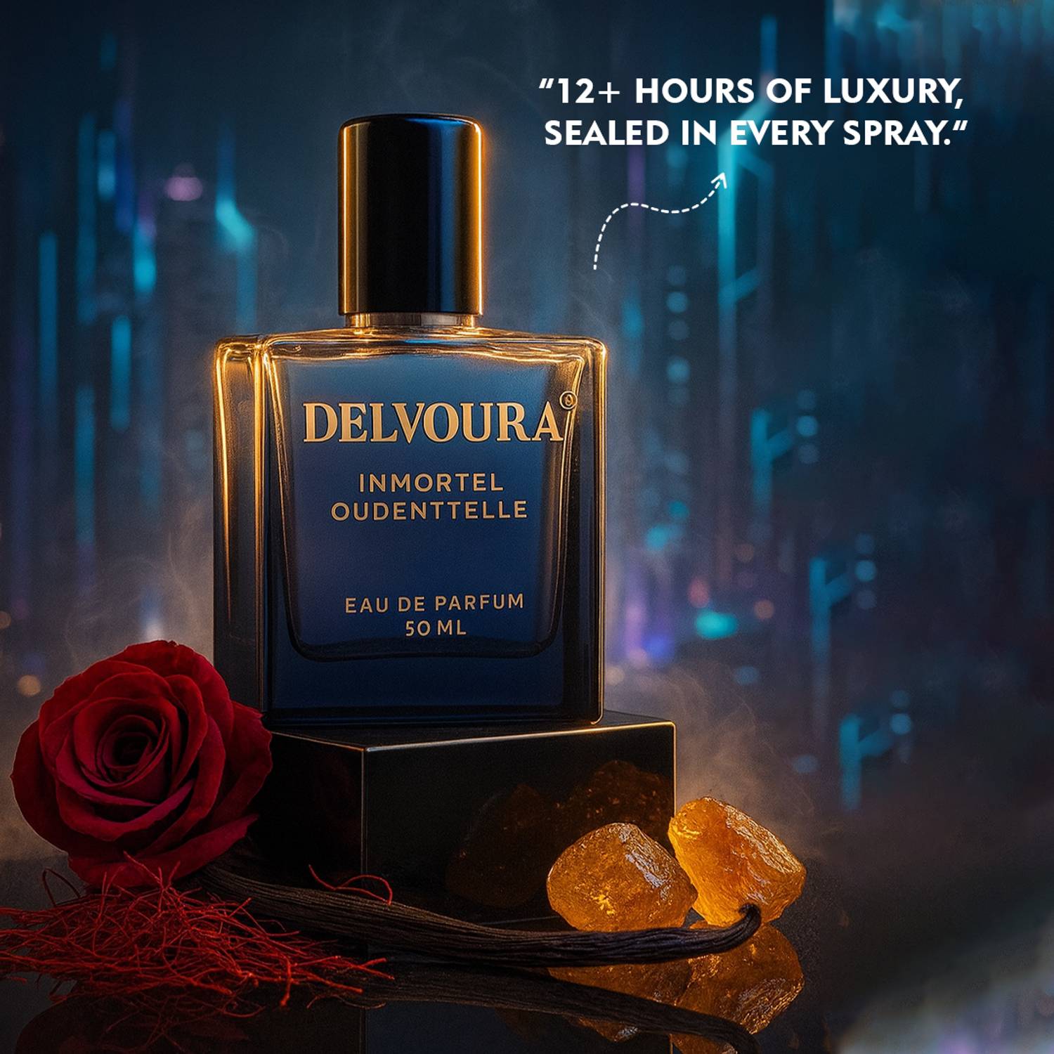 DELVOURA SH-verve-axis,inmortel-oudelle Eau de Parfum - 100 ml - Image 5