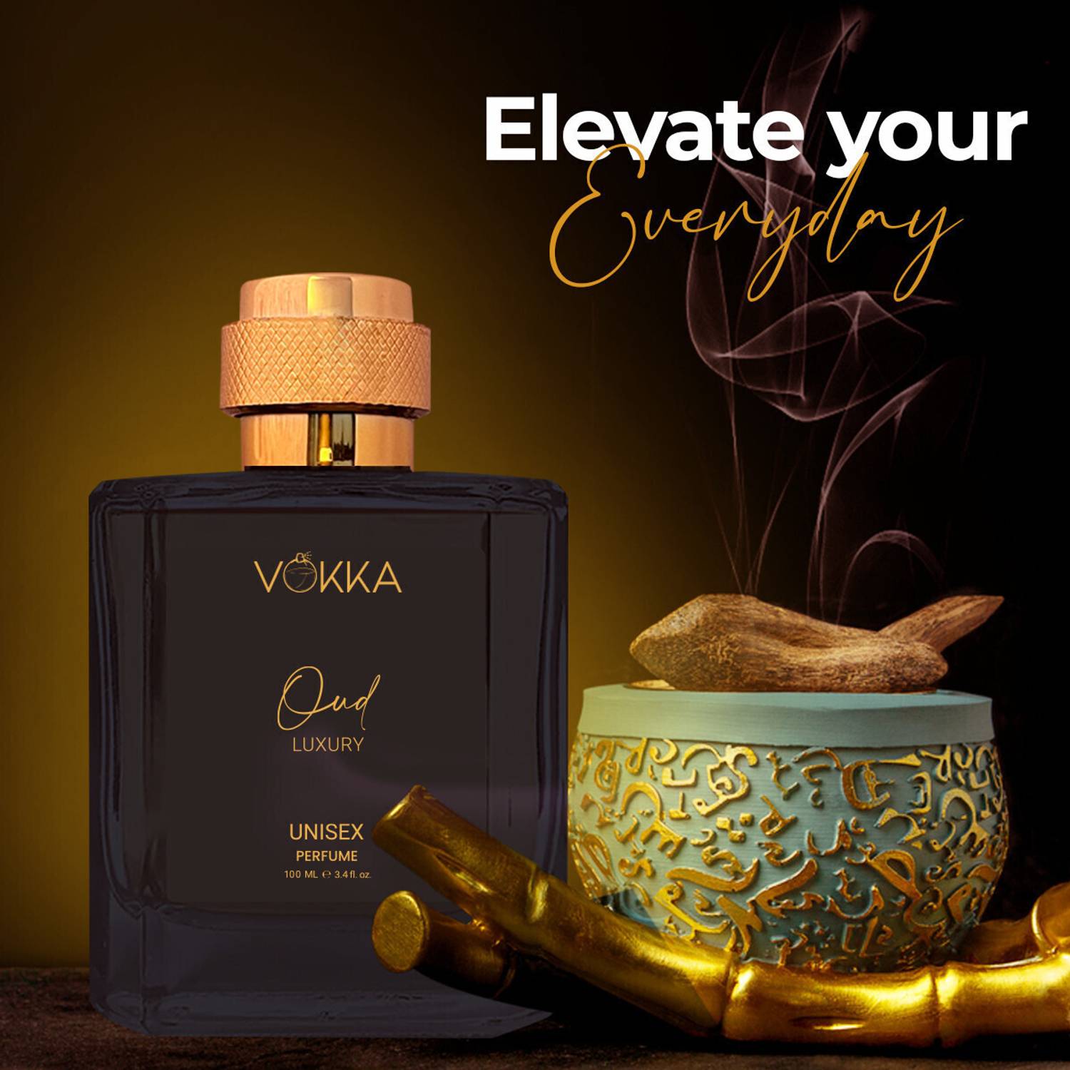 Vokka Oud 100 ml Unisex Perfume - Image 5