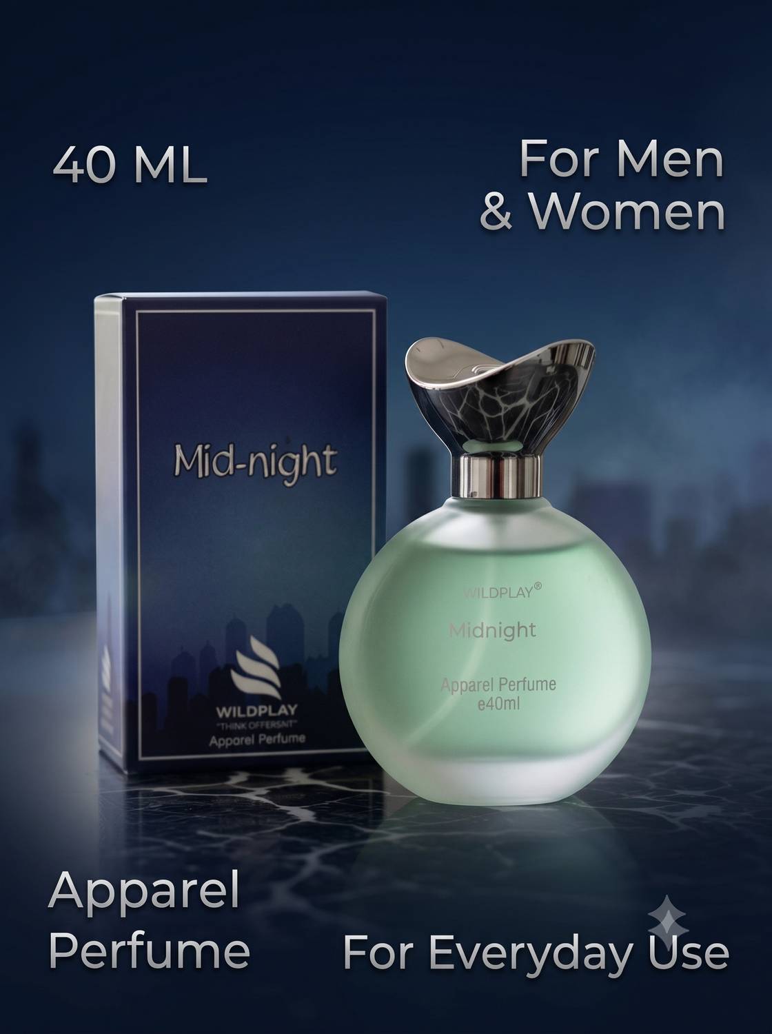 Wildplay Midnight Eau de Parfum 40 ml - Image 1