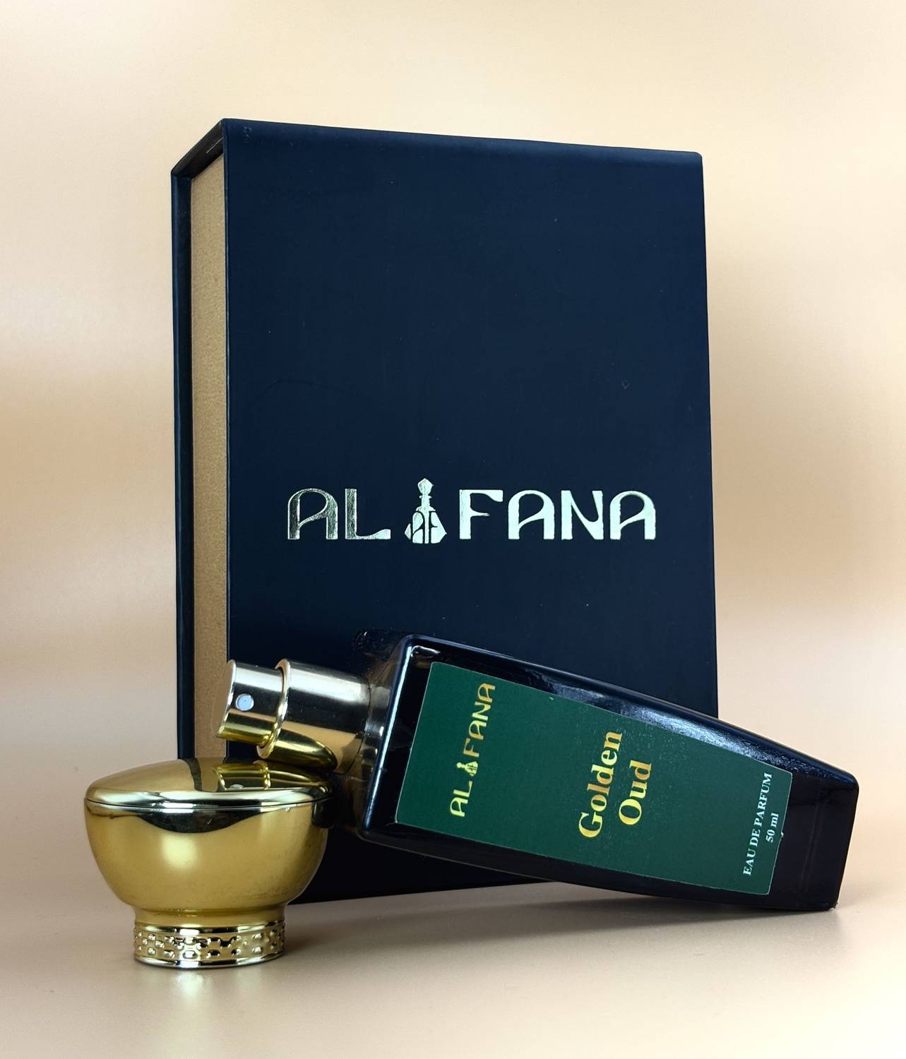 AL FANA Golden Oud Luxury Perfume 50 ml - Image 3