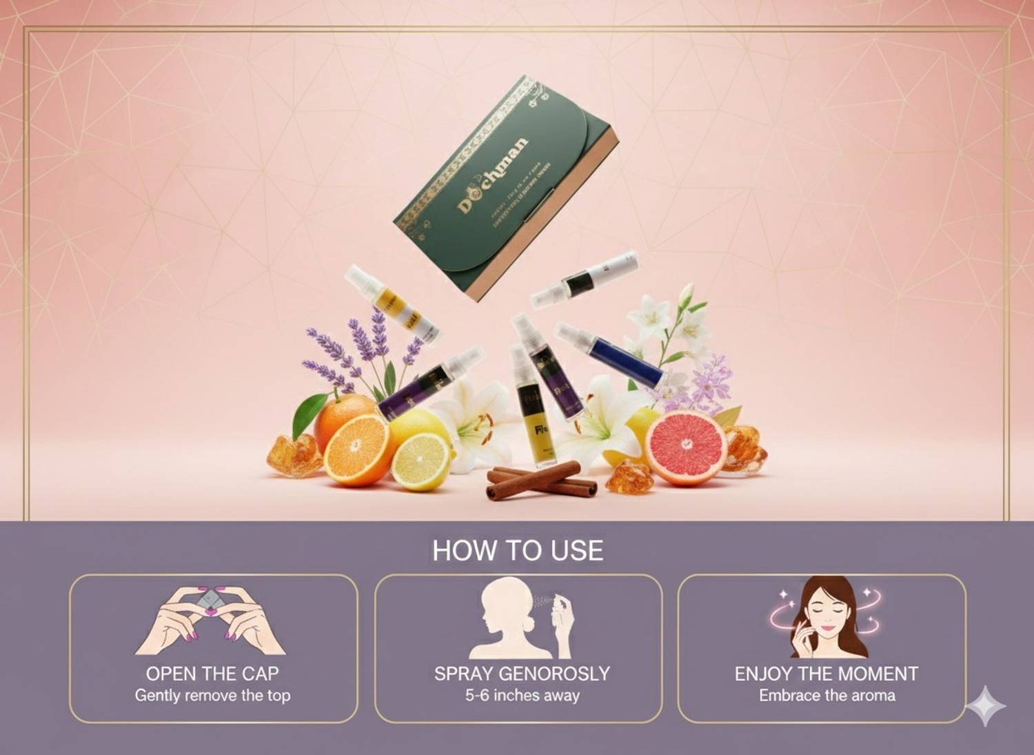 DUCHMAN Citrus Luxury Perfume 60 ml - Image 2