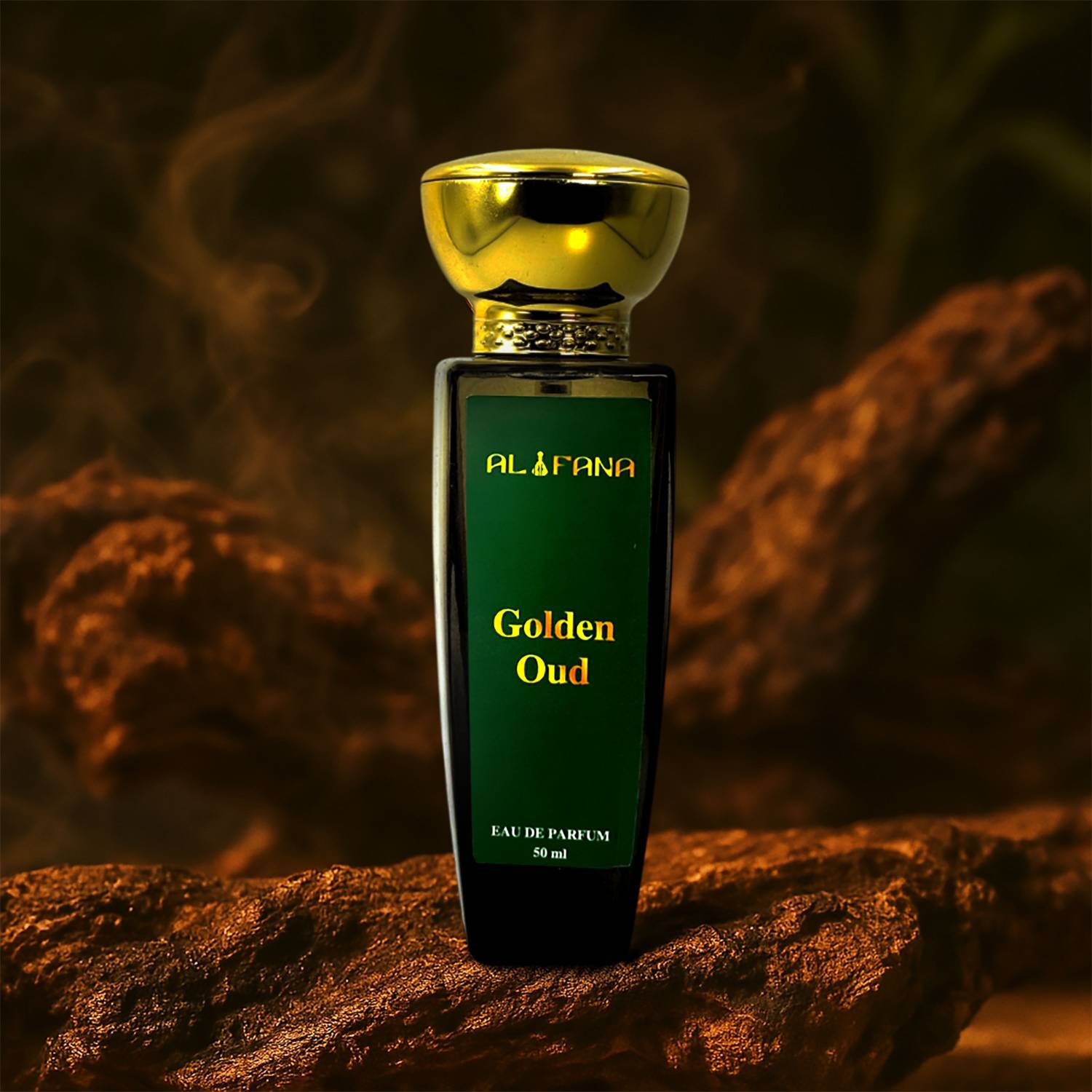 AL FANA Golden Oud Luxury Perfume 50 ml - Image 2