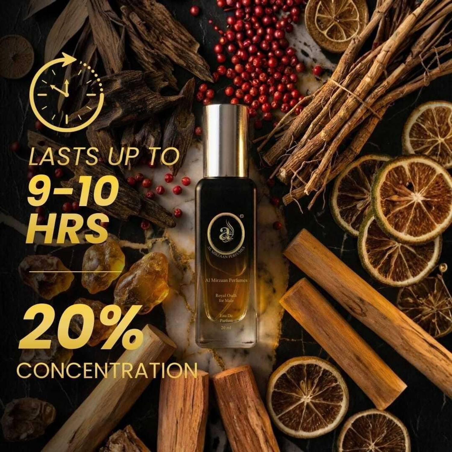 Almirzaan Perfumes Royal Oud Eau de Parfum 20 ml - Image 3
