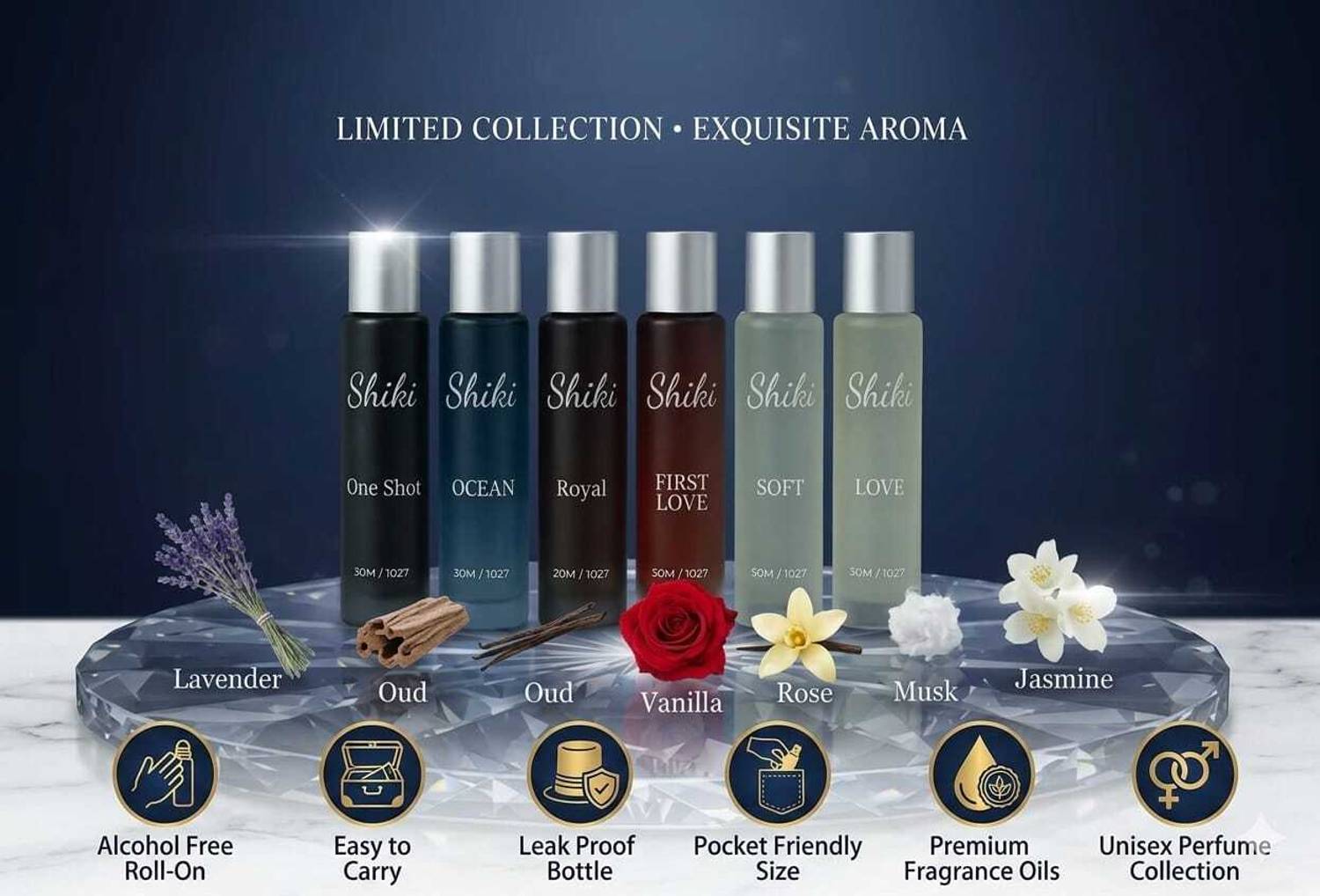 SHIKI Pure Luxe Smooth Blend Perfume 60 ml - Image 5