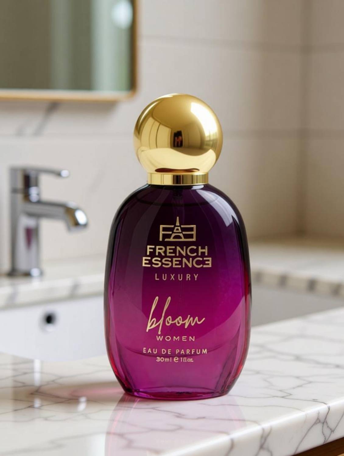 FRENCH ESSENCE Luxury Bloom Scent With Long Lasting Fragrance For Ladies Eau de Parfum  -  30 ml