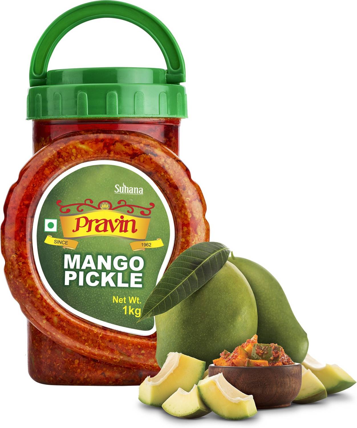 pravin Fresh Mango Pickle 1kg - Image 2