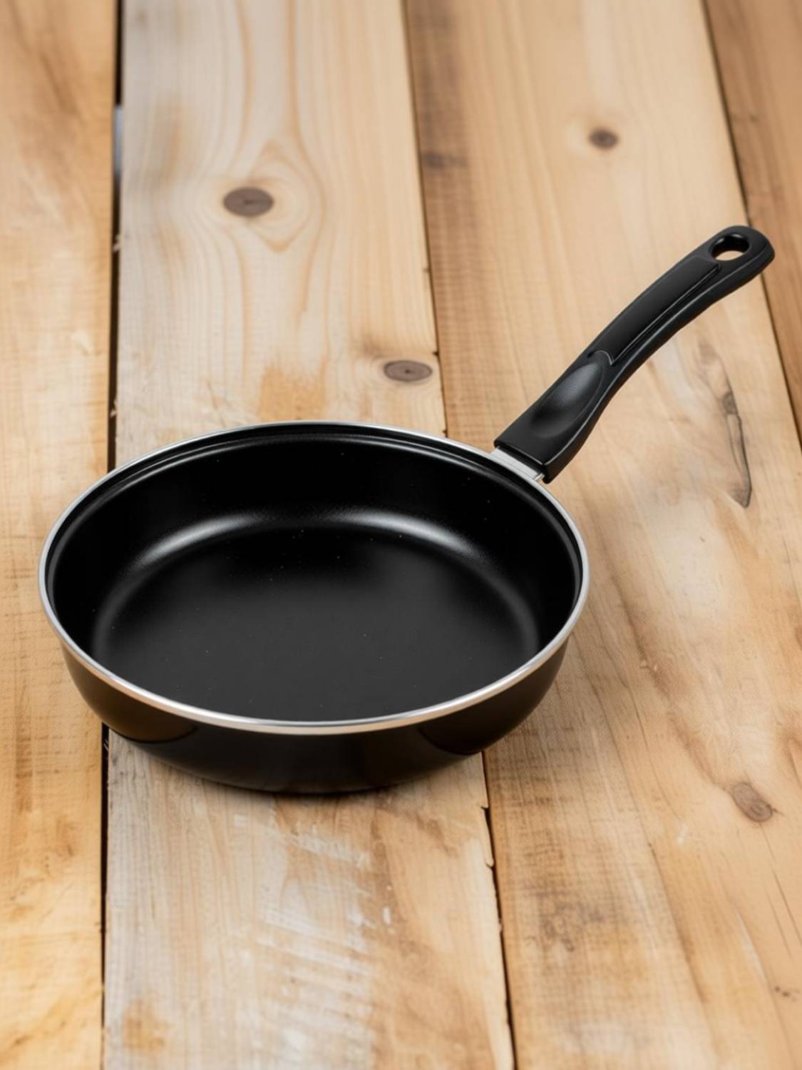 AE Maharani Premium Iron Fry Pan Sturdy Induction Base, Perfect For Modern Kitchens Fry Pan 21 cm diameter 0.3 L capacity