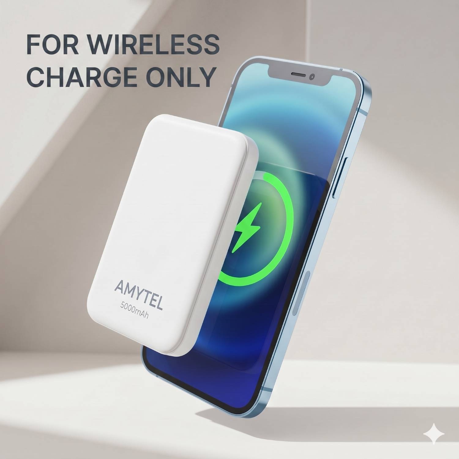 AMYTEL 5060 mAh Wireless Power Bank (5 W, Quick Charge 3.0) - Image 3