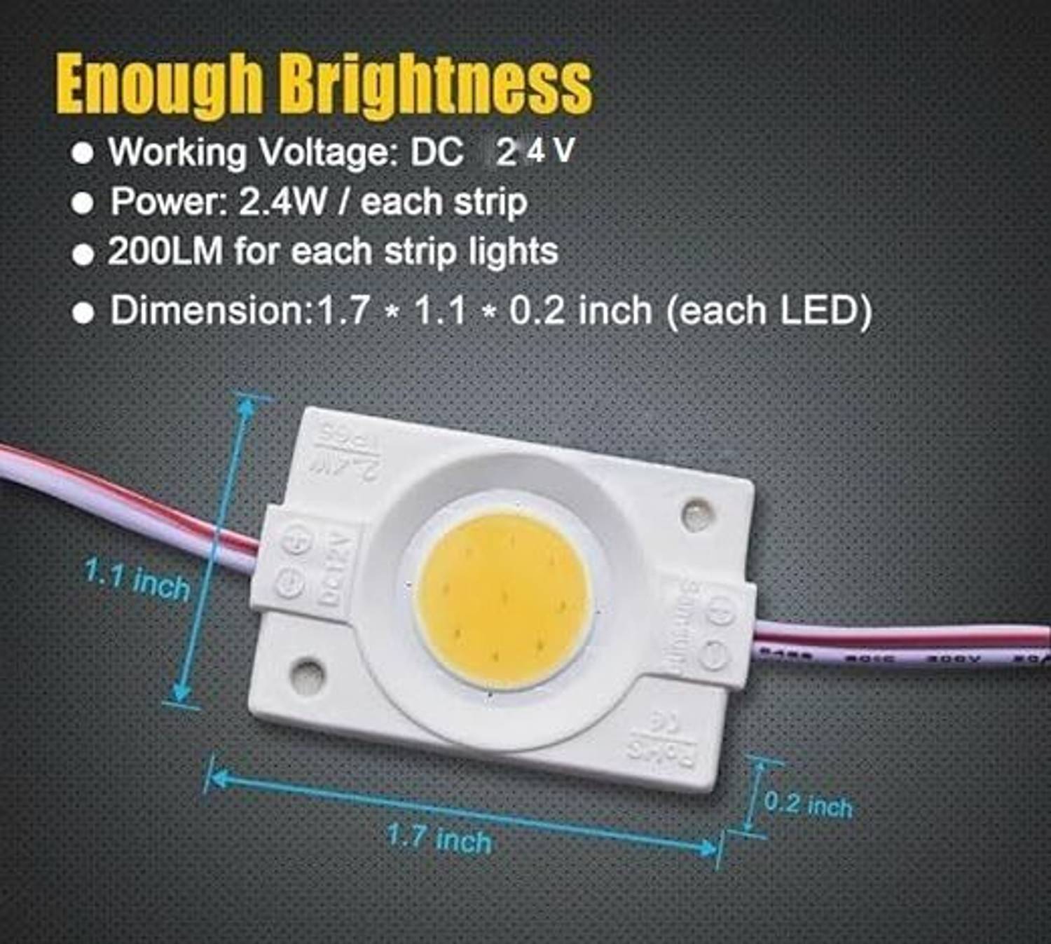 StrawHat 0.18 m Rice Lights, 6 Colors - Image 4