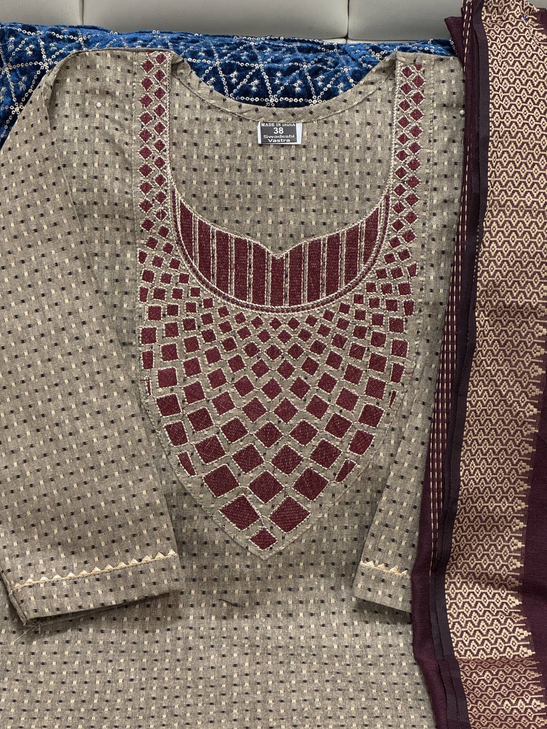M I TEXTILE Kurta, Trouser/Pant & Dupatta Set - Image 2